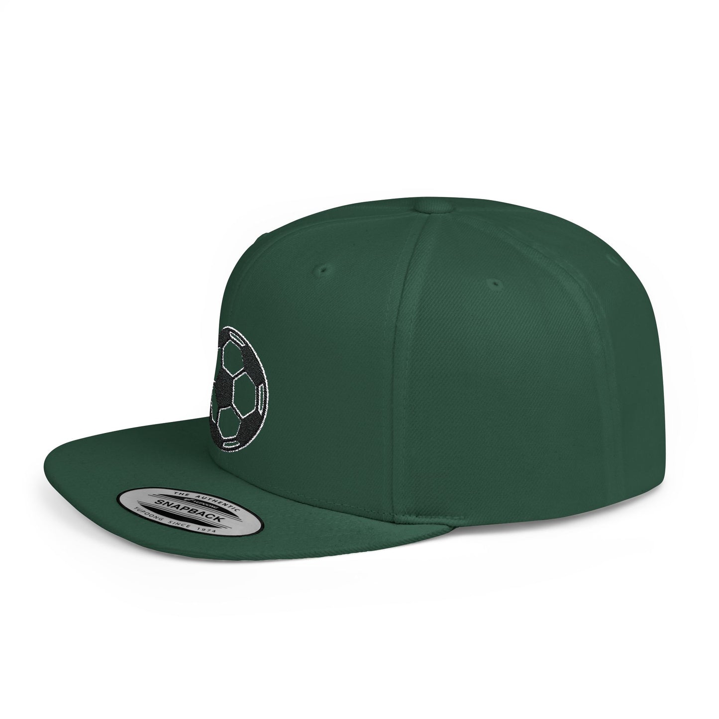 Soccer Life Flat Bill Snapback – Lightweight, Custom Fit, Premium Quality