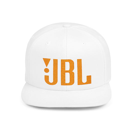 JBL Music Flat Bill Snapback – Lightweight, Custom Fit, Premium Quality