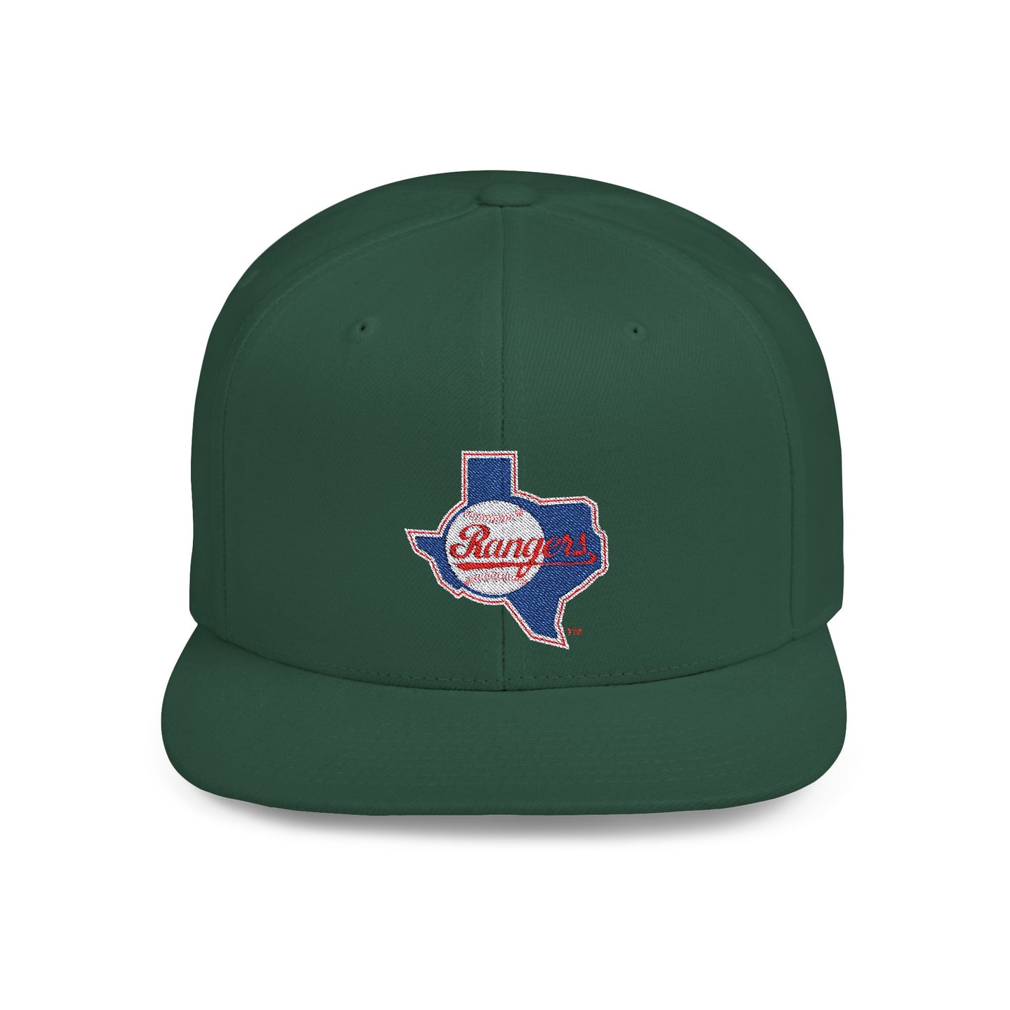 Texas Rangers Forever Flat Bill Snapback – Lightweight, Custom Fit, Premium Quality