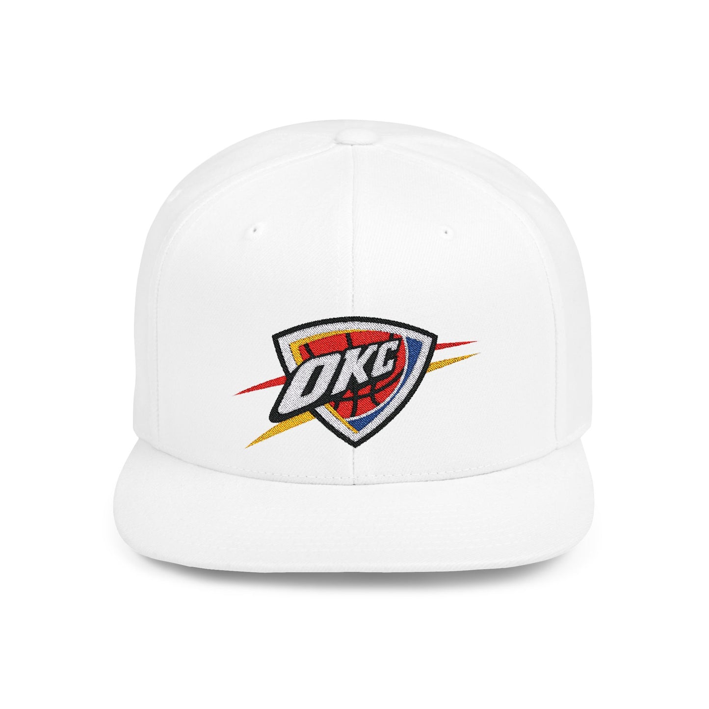 Oklahoma City Thunder Flat Bill Snapback – Lightweight, Custom Fit, Premium Quality