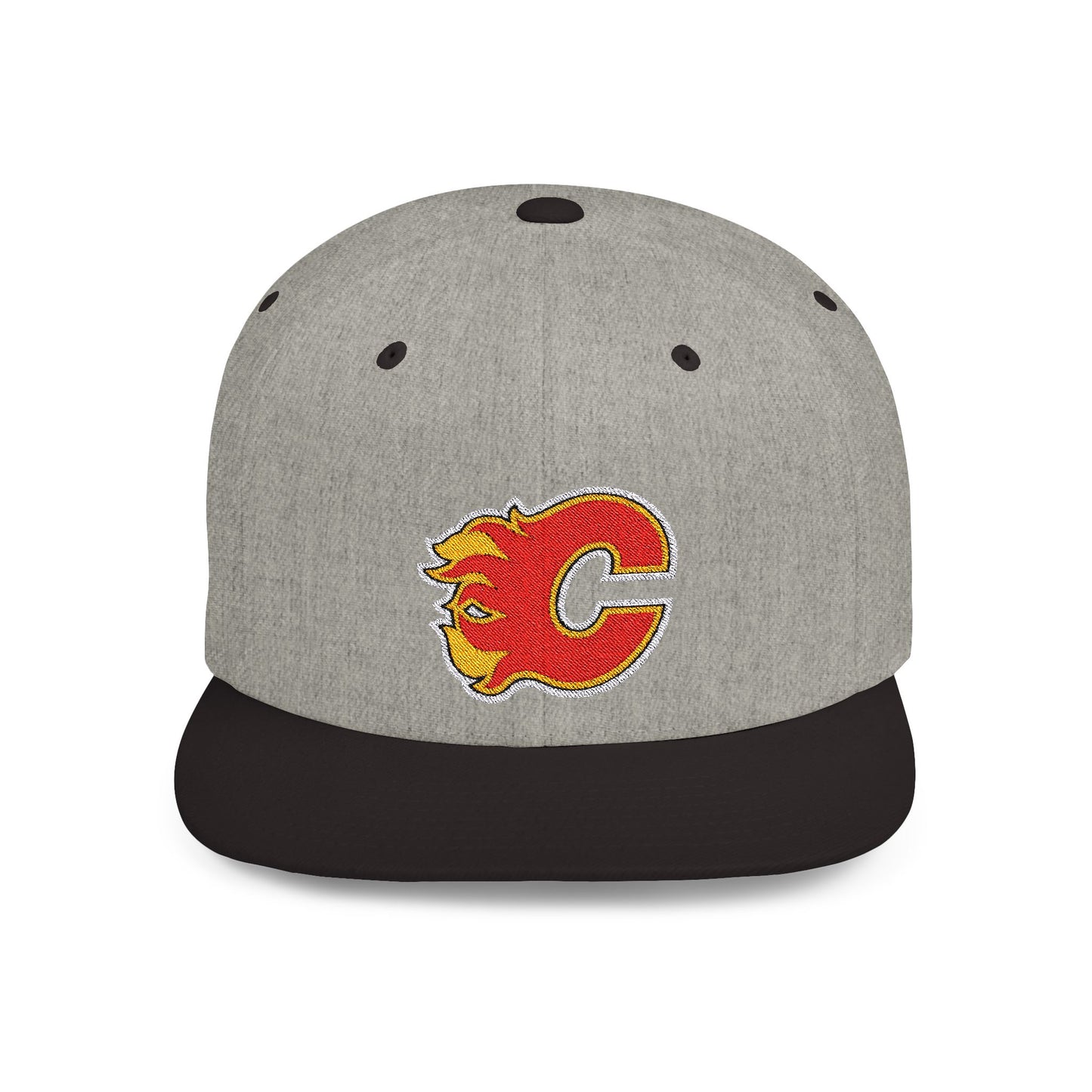 Calgary Flames Flat Bill Snapback – Lightweight, Custom Fit, Premium Quality