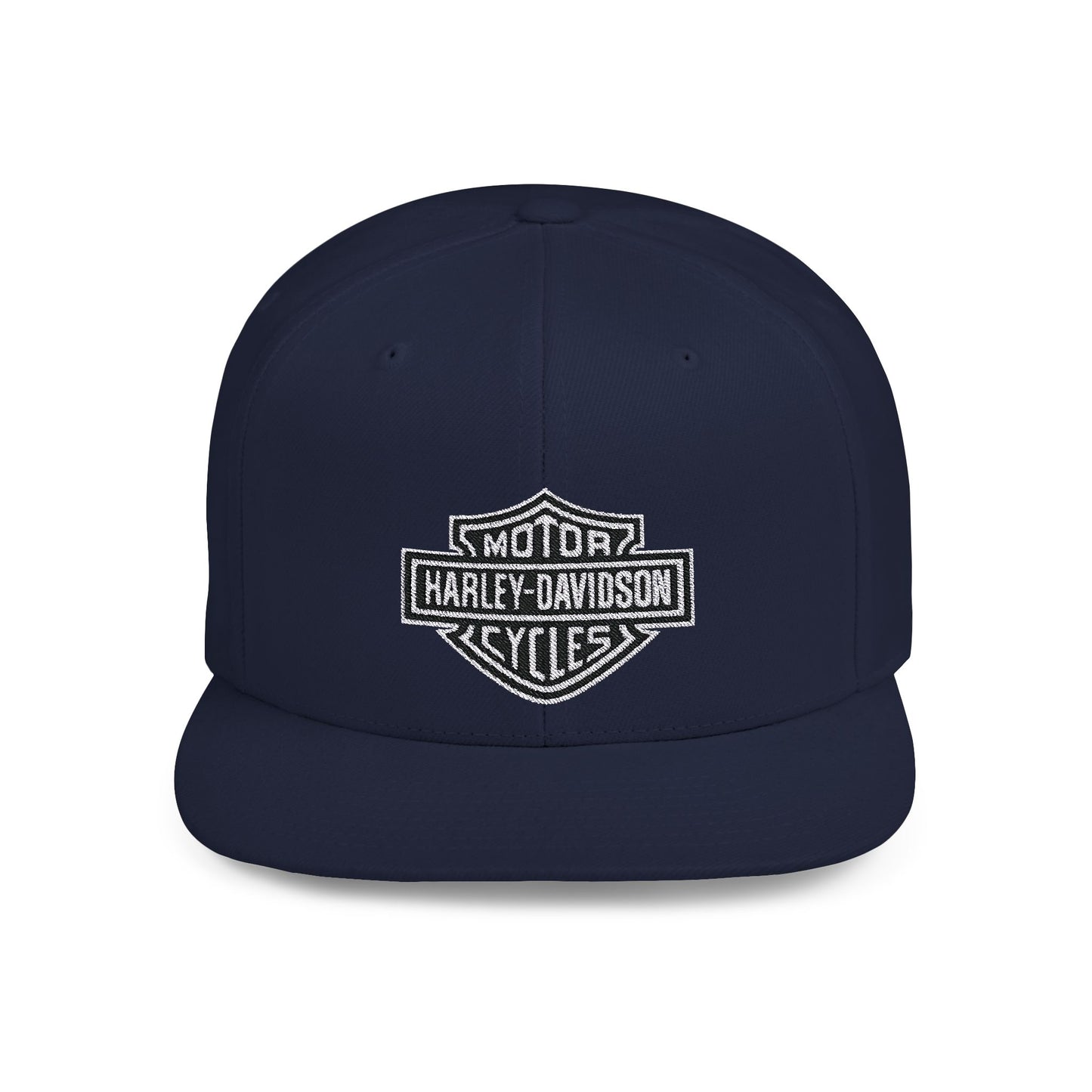 Harley Davidson Flat Bill Snapback – Lightweight, Custom Fit, Premium Quality