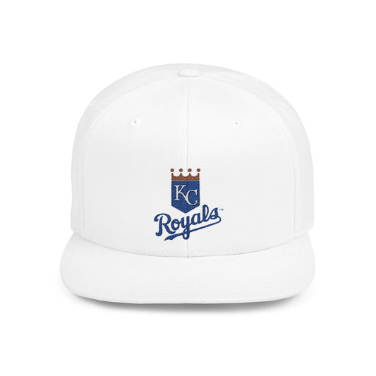 Kansas City Royals Flat Bill Snapback  – Lightweight, Custom Fit, Premium Quality