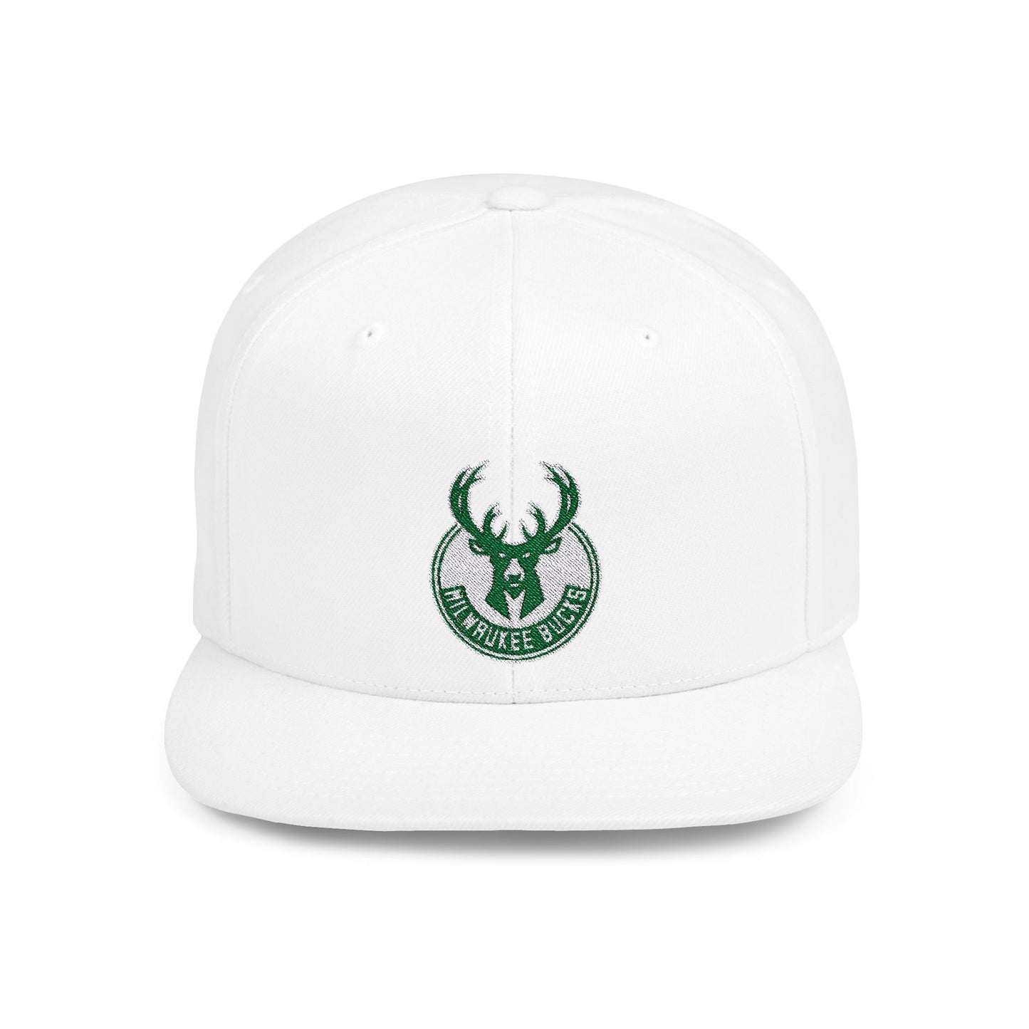 Milwaukee  Bucks Flat Bill Snapback – Lightweight, Custom Fit, Premium Quality