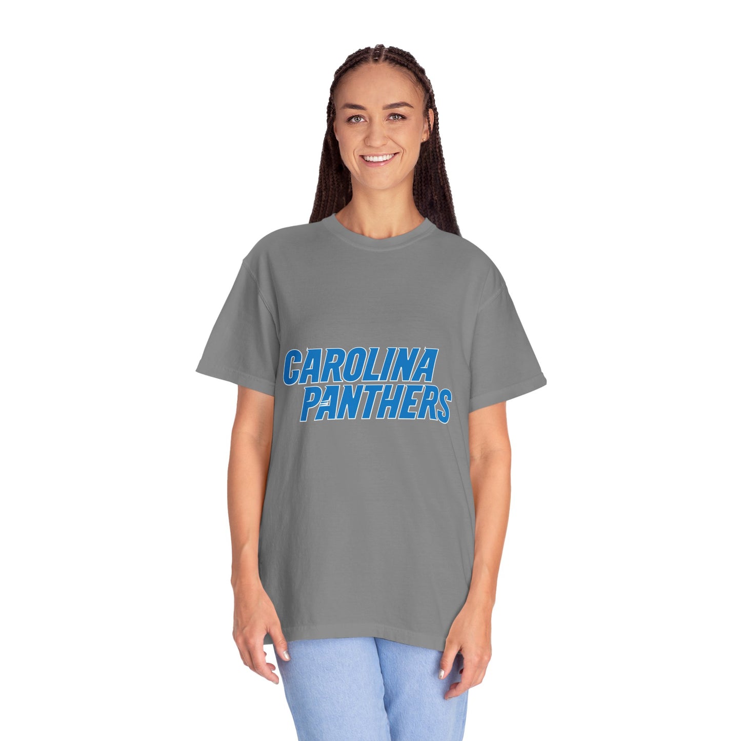 Carolina Panthers Garment-Dyed T-Shirt – Premium Cotton Tee for Customization