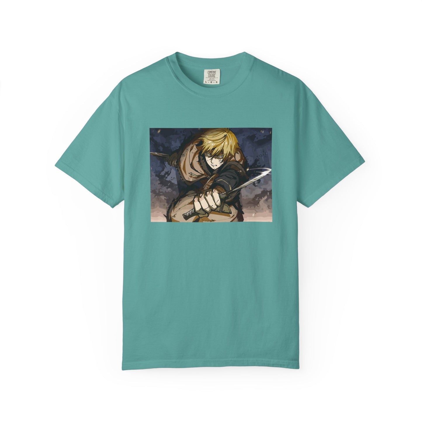 Vinland Saga Thorfinn 5K Garment-Dyed T-Shirt – Premium Cotton Tee