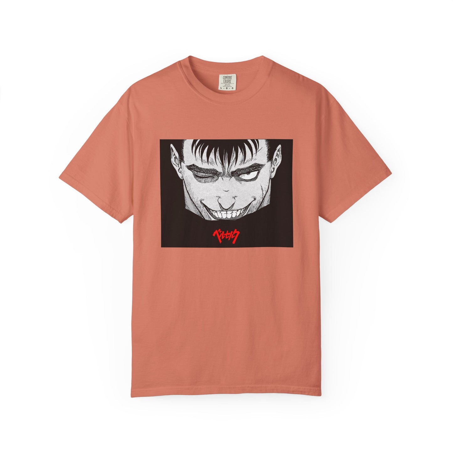 Berserk Fan Art Garment-Dyed T-Shirt – Premium Cotton Tee for Customization