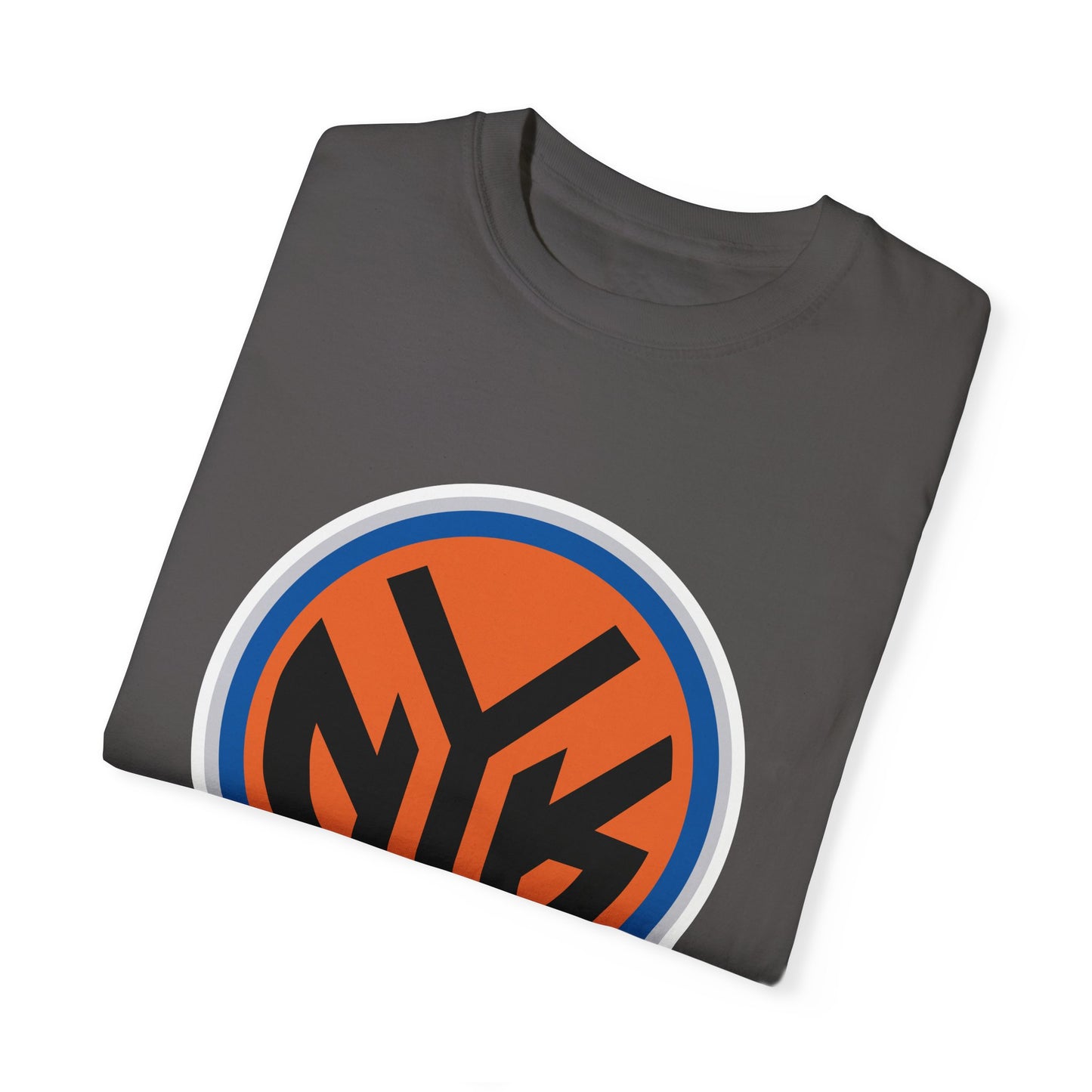 New York Knicks Basketball Fanatics Garment-Dyed T-Shirt – Premium Cotton Tee for Customization