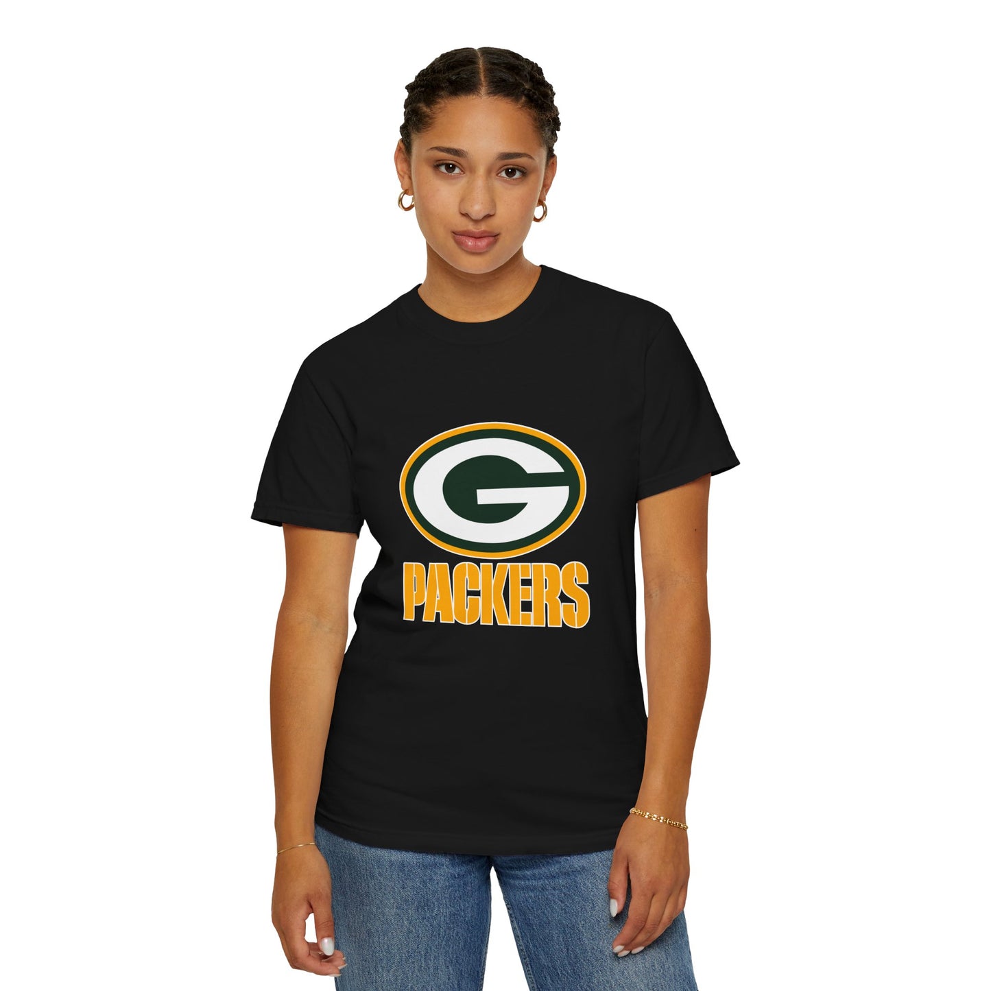 Green Bay Packers Merchandise Garment-Dyed T-Shirt – Premium Cotton Tee for Customization