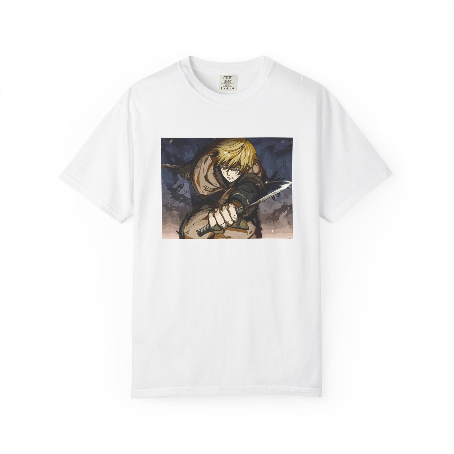 Vinland Saga Thorfinn 5K Garment-Dyed T-Shirt – Premium Cotton Tee
