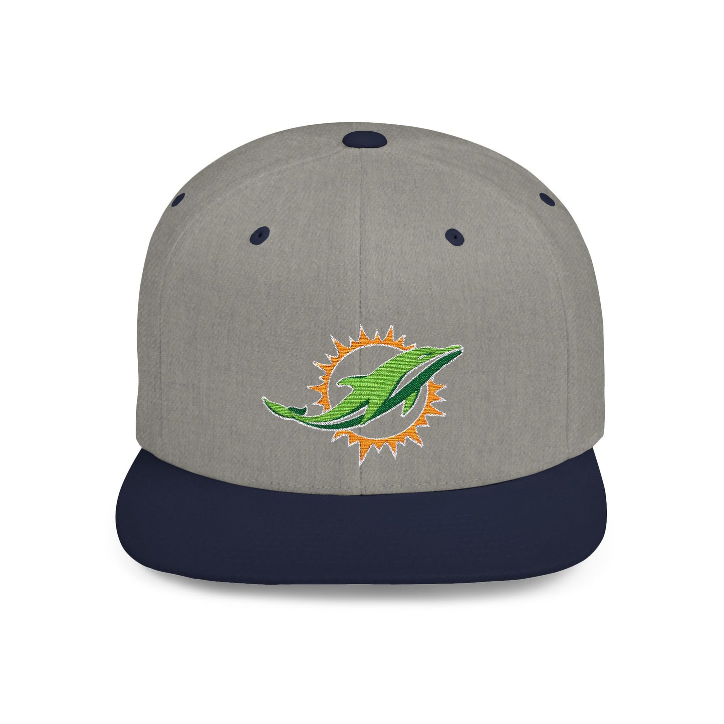 Miami Dolphins Go Dolphins Flat Bill Snapback – Lightweight, Custom Fit, Premium Quality