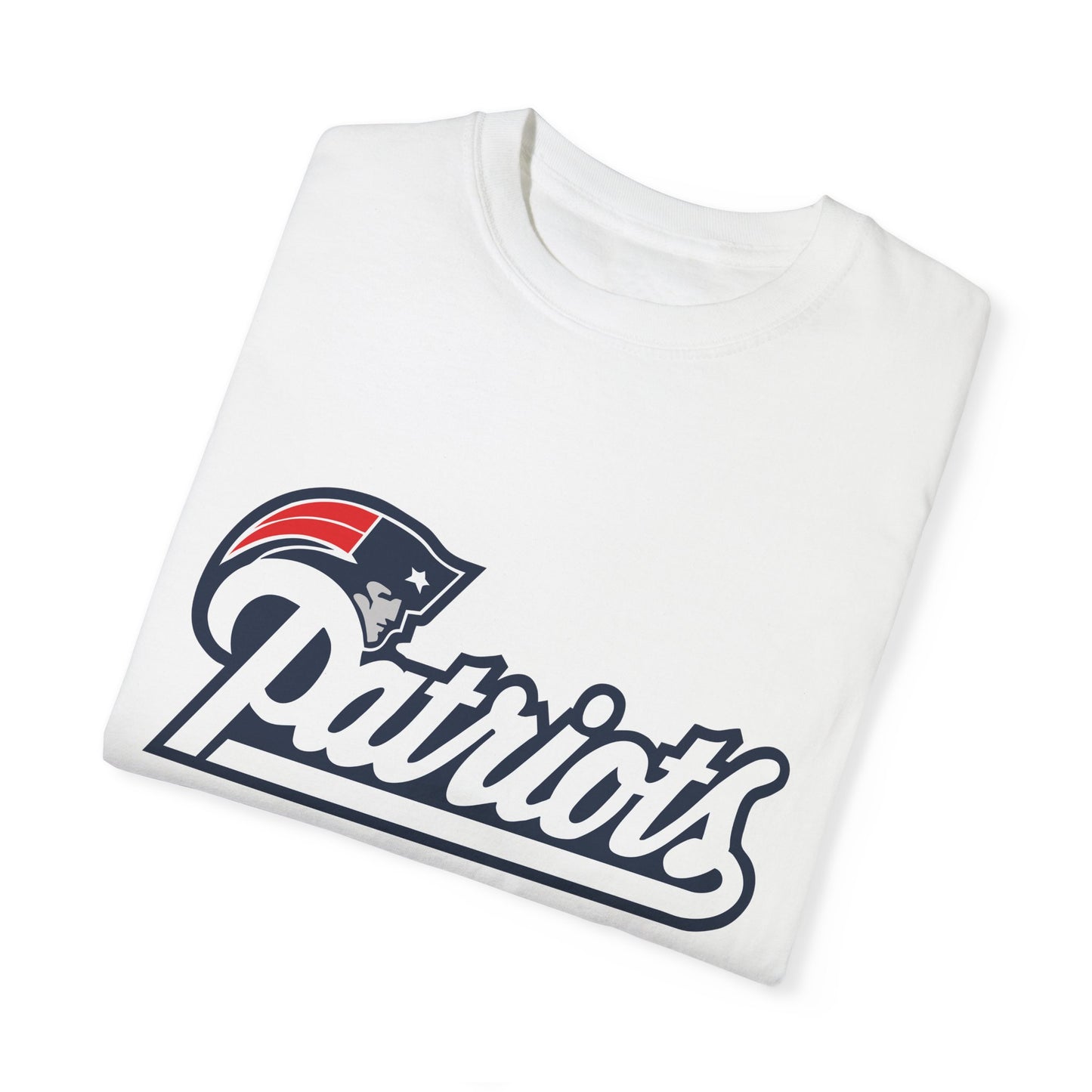 New England Patriots Fan Outfit Garment-Dyed T-Shirt – Premium Cotton Tee for Customization