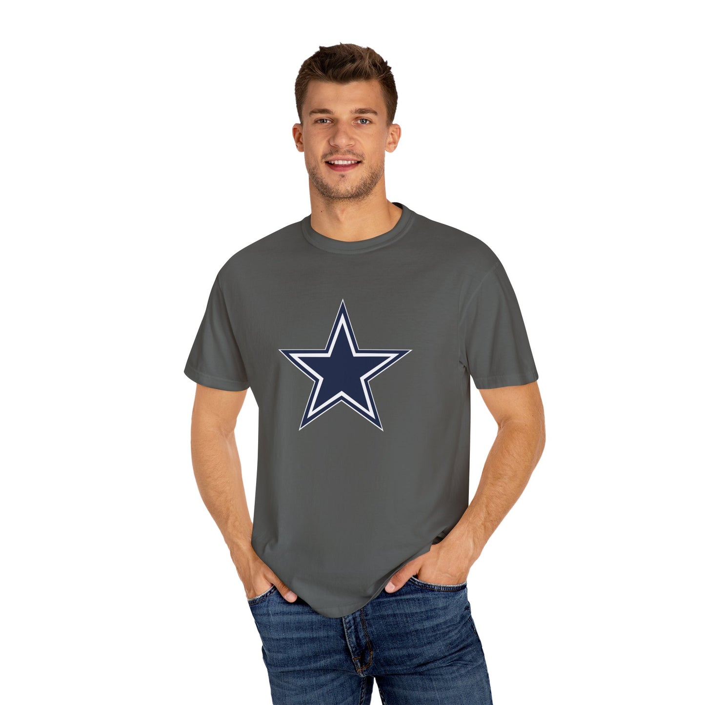 Dallas Cowboys Gear Garment-Dyed T-Shirt – Premium Cotton Tee for Customization