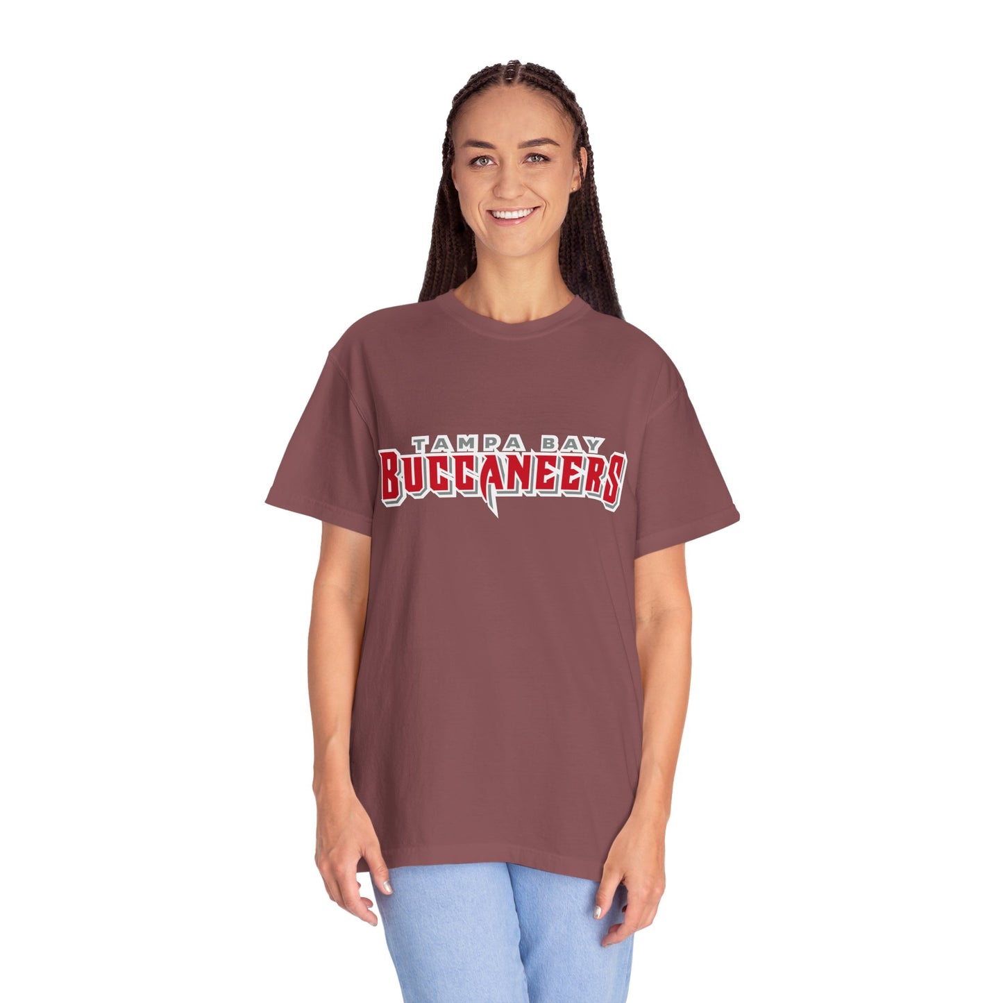 Tampa Bay Buccaneers Gear Garment-Dyed T-Shirt – Premium Cotton Tee for Customization