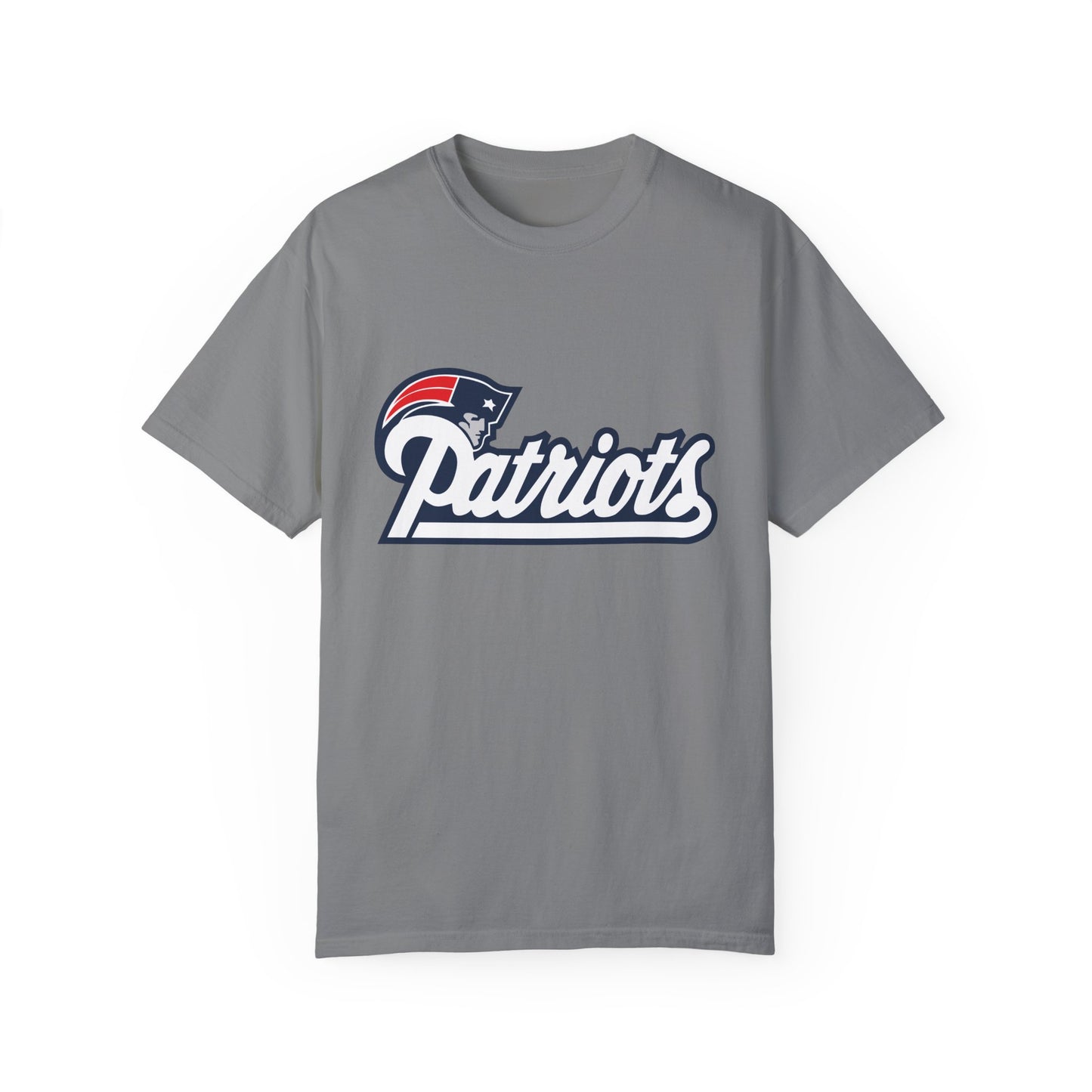 New England Patriots Fan Outfit Garment-Dyed T-Shirt – Premium Cotton Tee for Customization