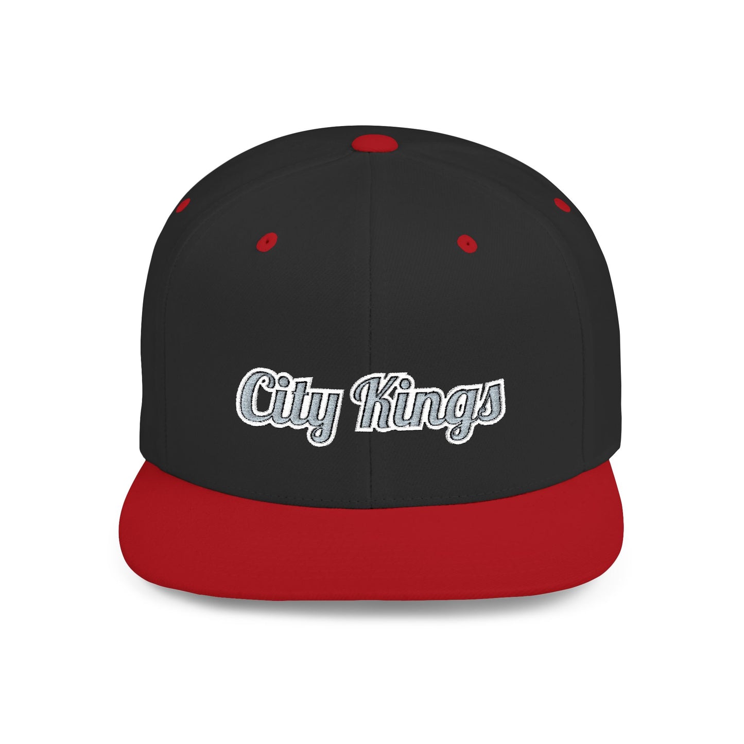 Text City Kings Flat Bill Snapback – Lightweight, Custom Fit, Premium Quality