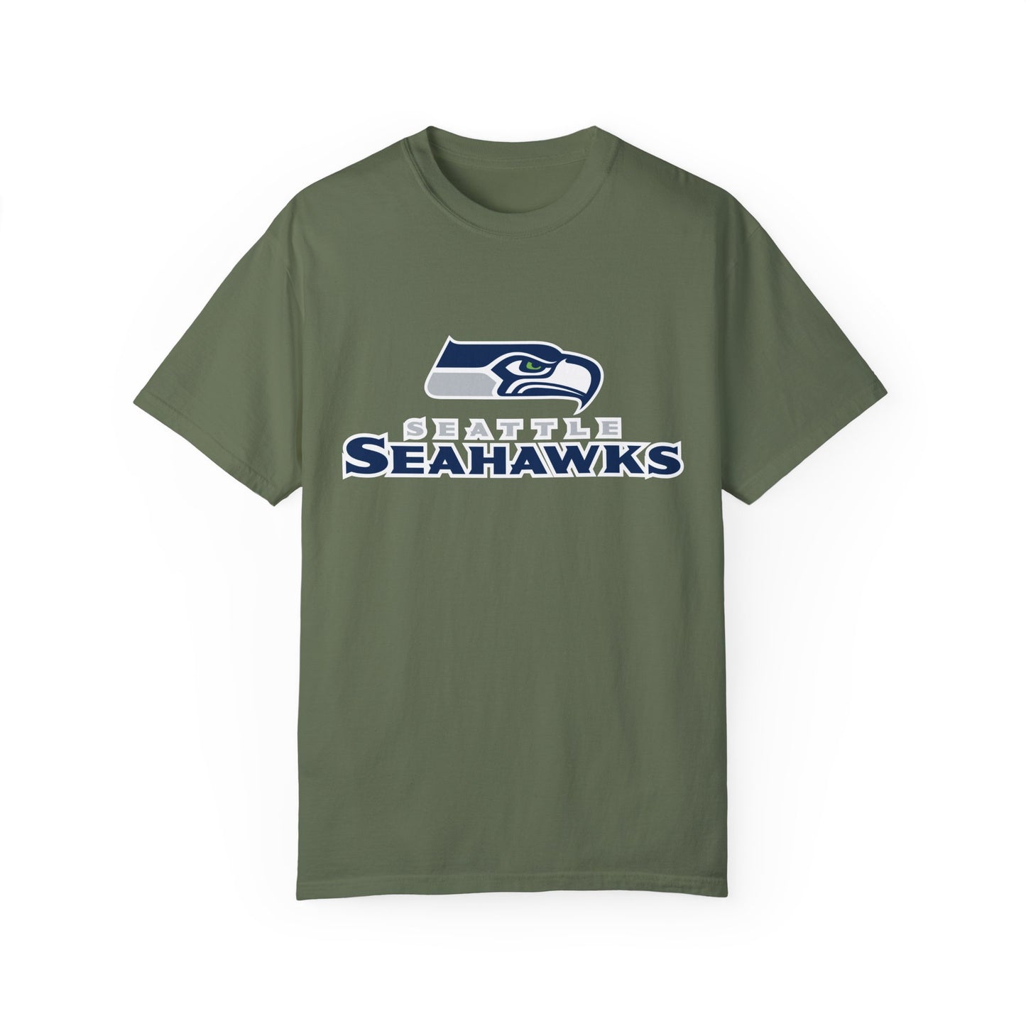 Seattle Seahawks Gear Garment-Dyed T-Shirt – Premium Cotton Tee for Customization