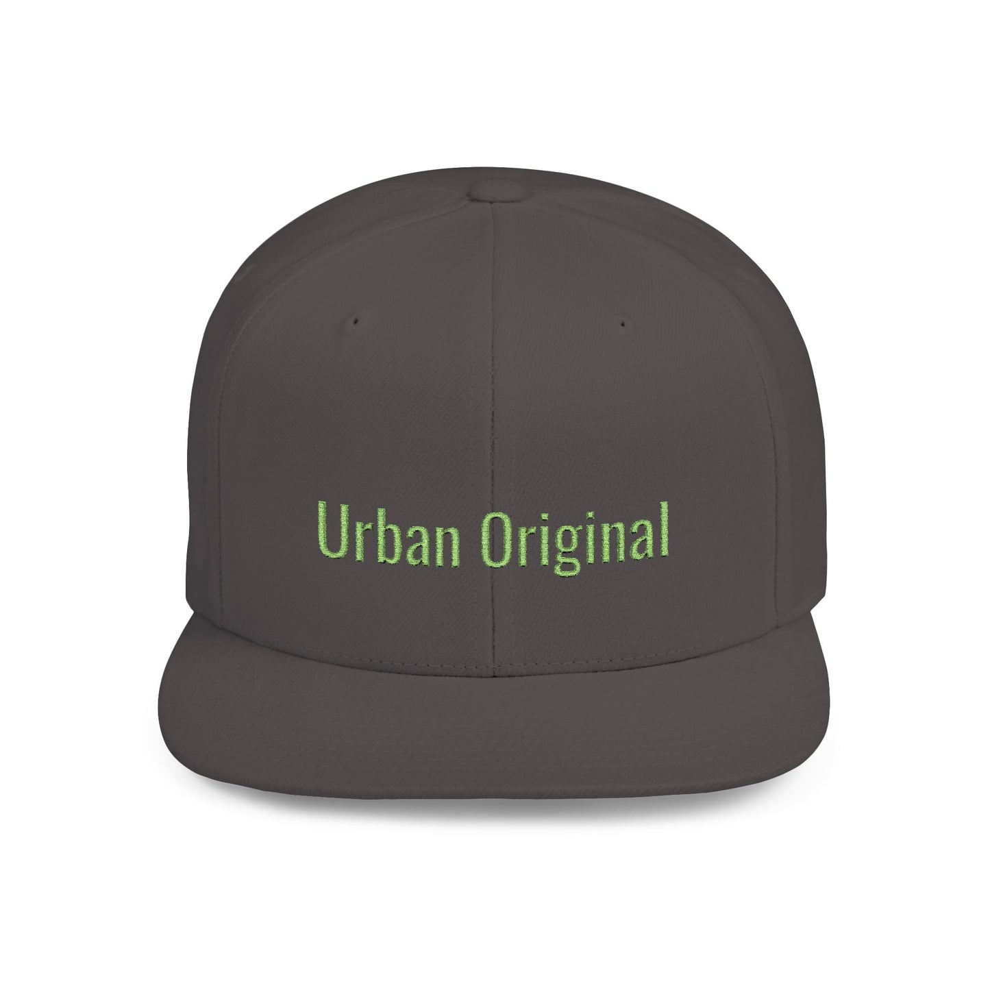 Text Urban Original Flat Bill Snapback – Lightweight, Custom Fit, Premium Quality