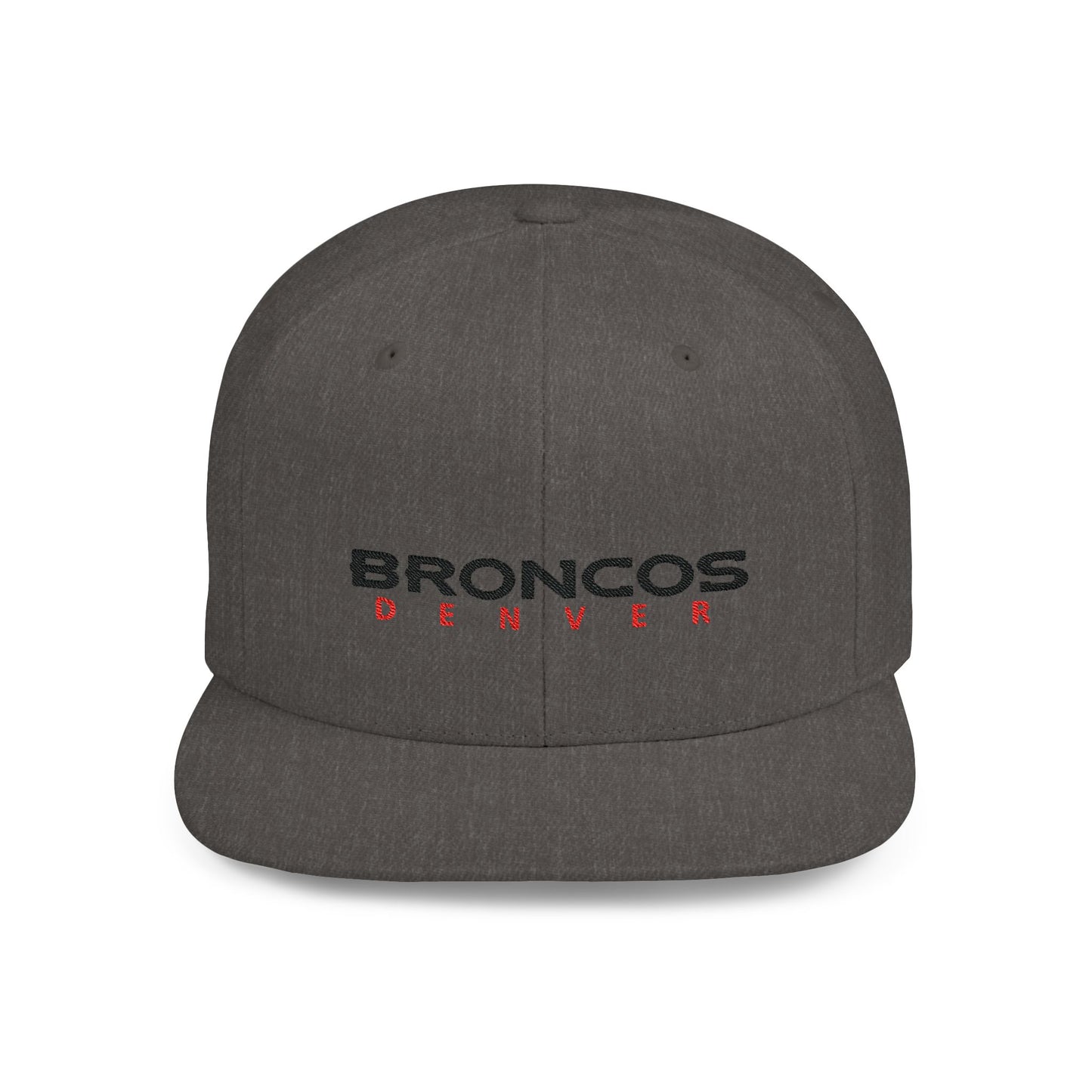 Denver Broncos Flat Bill Snapback – Lightweight, Custom Fit, Premium Quality