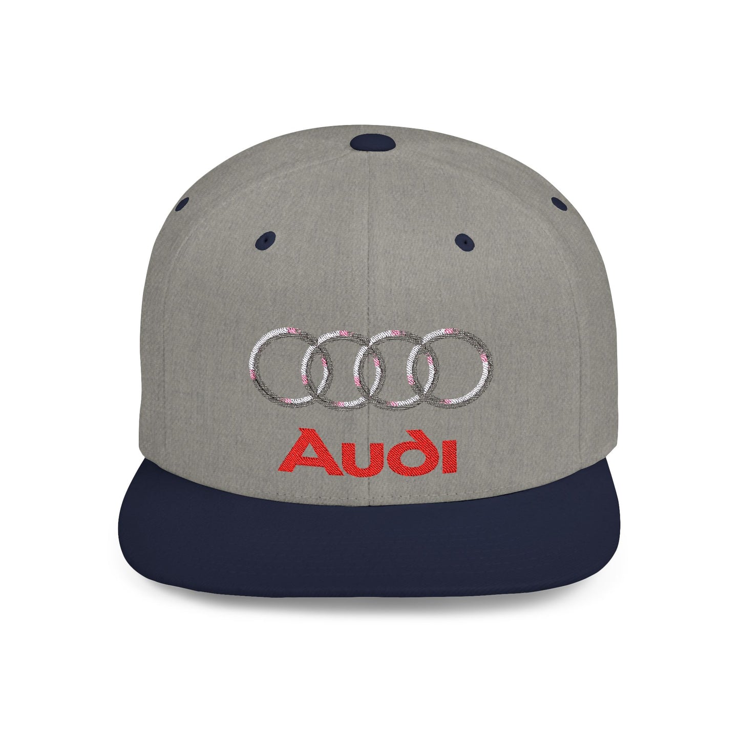 Audi Auto Flat Bill Snapback – Lightweight, Custom Fit, Premium Quality