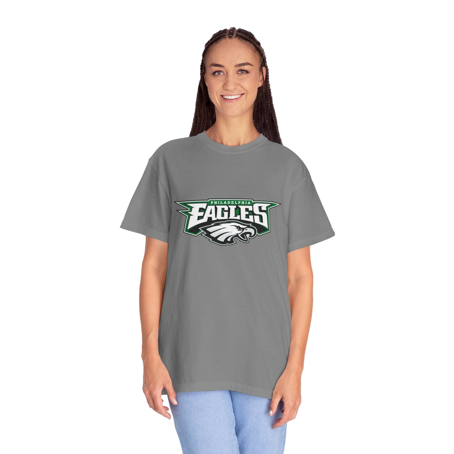 Philadelphia Eagles Gear Garment-Dyed T-Shirt – Premium Cotton Tee for Customization