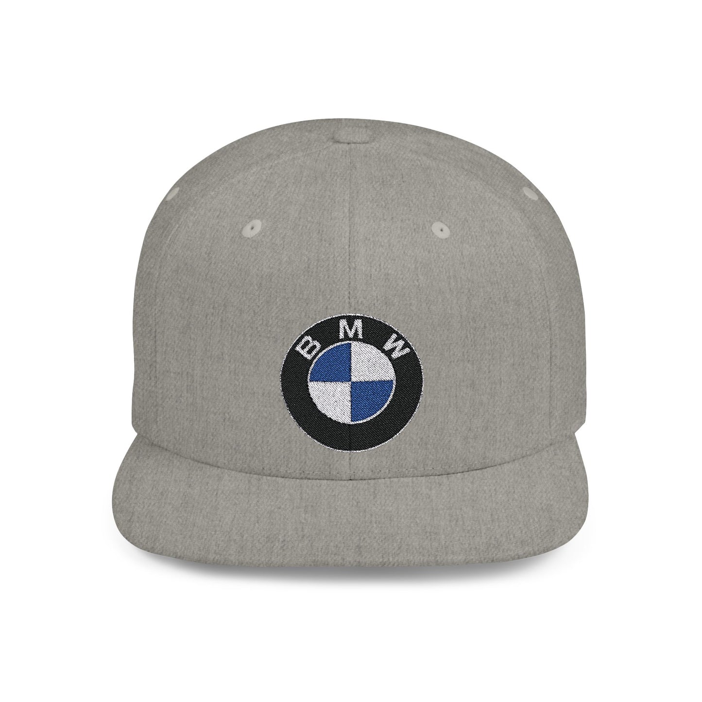 BMW Flat Bill Snapback – Lightweight, Custom Fit, Premium Quality