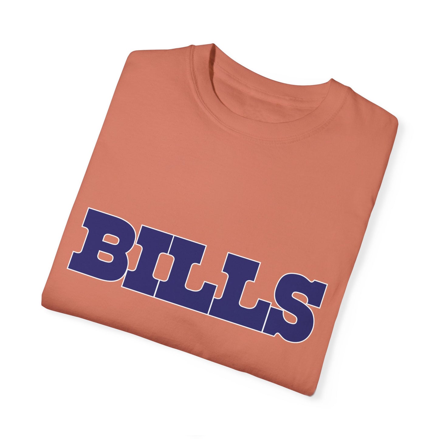 Buffalo Bills Garment-Dyed T-Shirt – Premium Cotton Tee for Customization