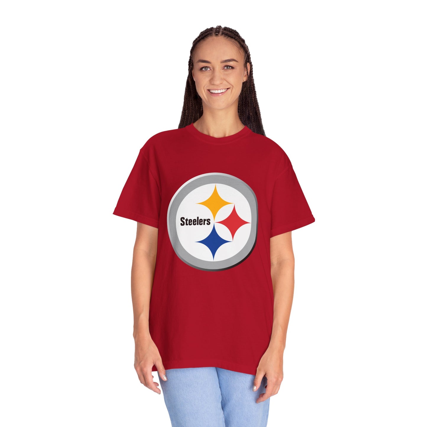 Pittsburgh Steelers Gear Garment-Dyed T-Shirt – Premium Cotton Tee for Customization