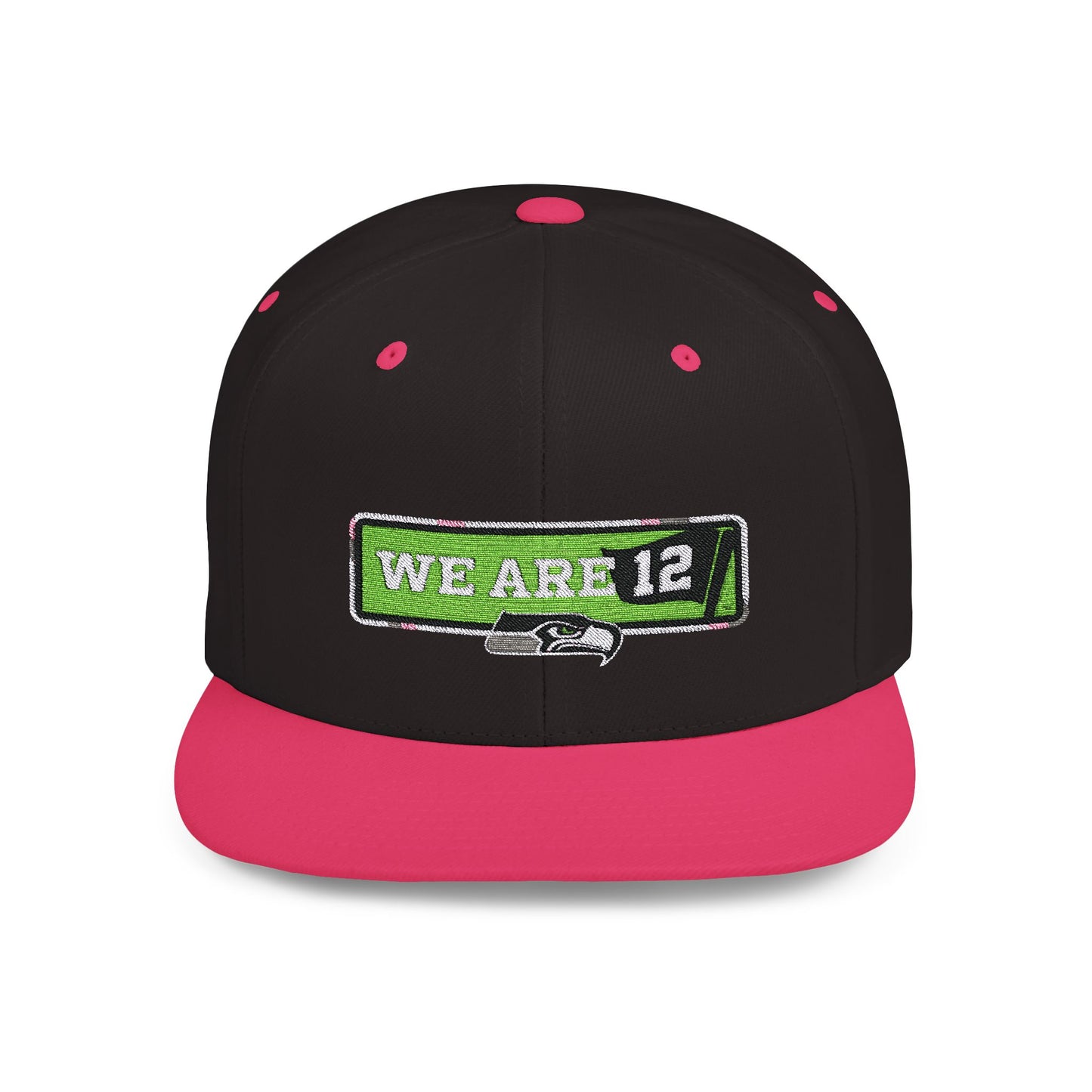 Seattle Seahawks We Are 12 Flat Bill Snapback – Lightweight, Custom Fit, Premium Quality