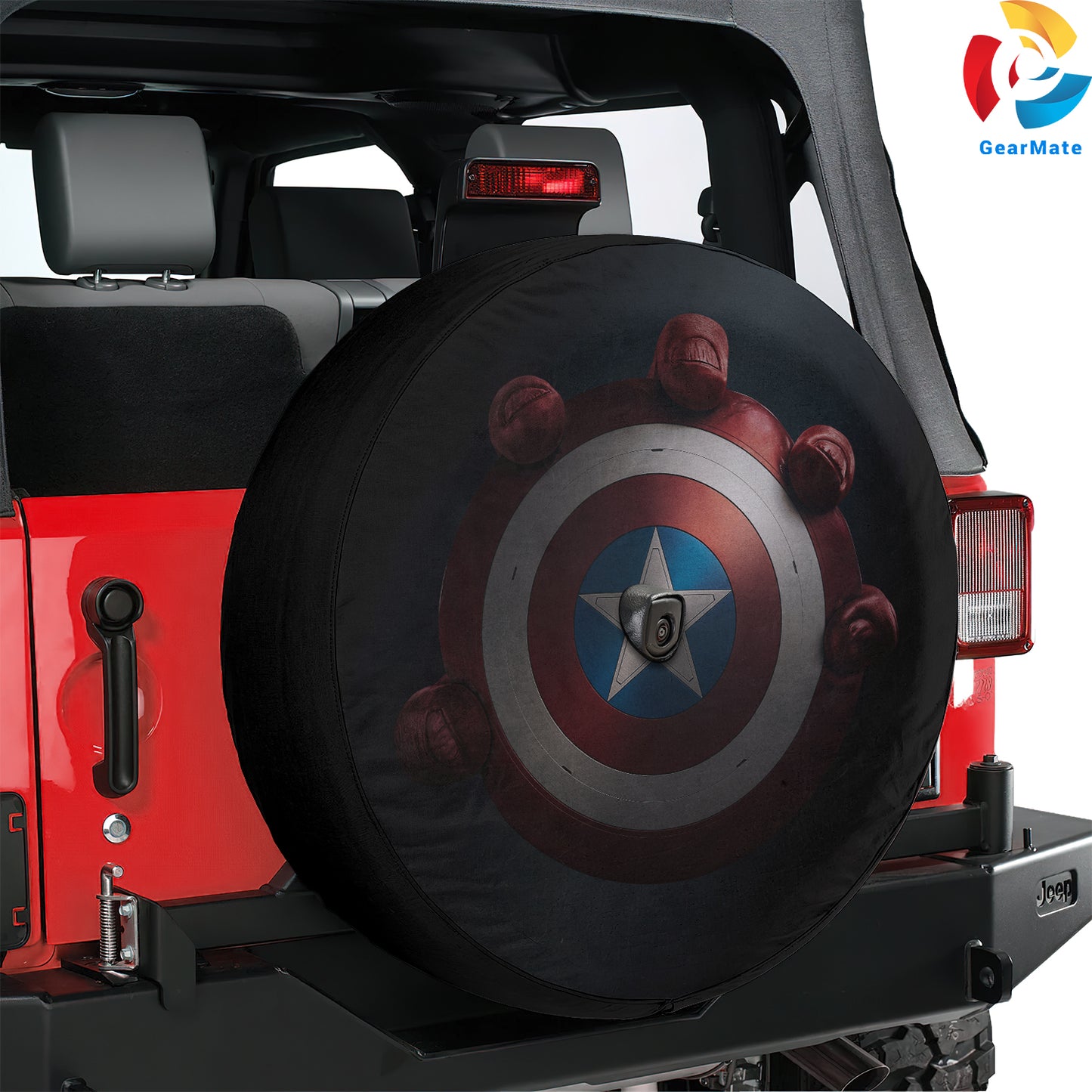 Brave New World Spare Tire Cover – Premium Waterproof UV Resistant Protector