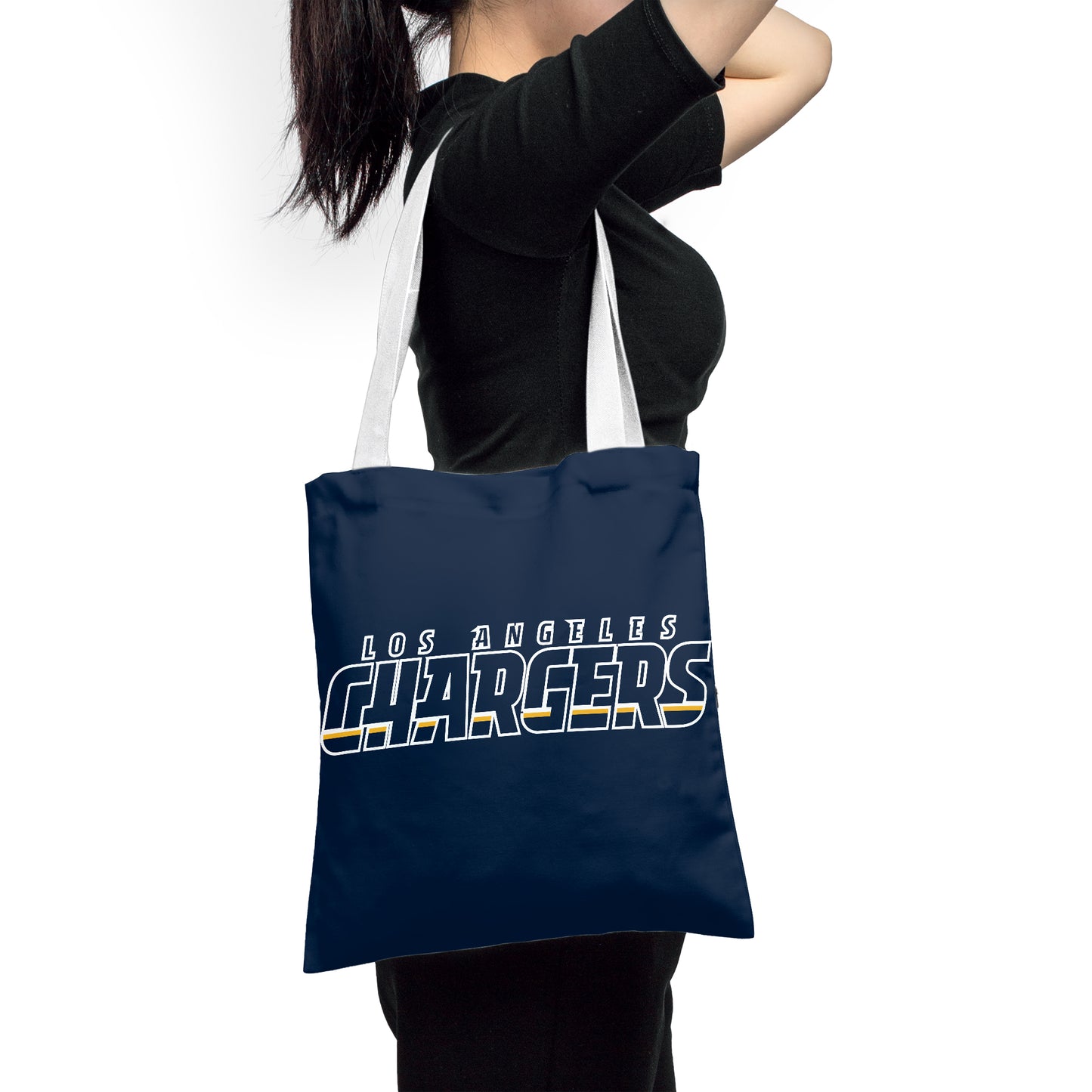 Los Angeles Chargers NFL Polyester Canvas Tote Bag – Durable and Stylish