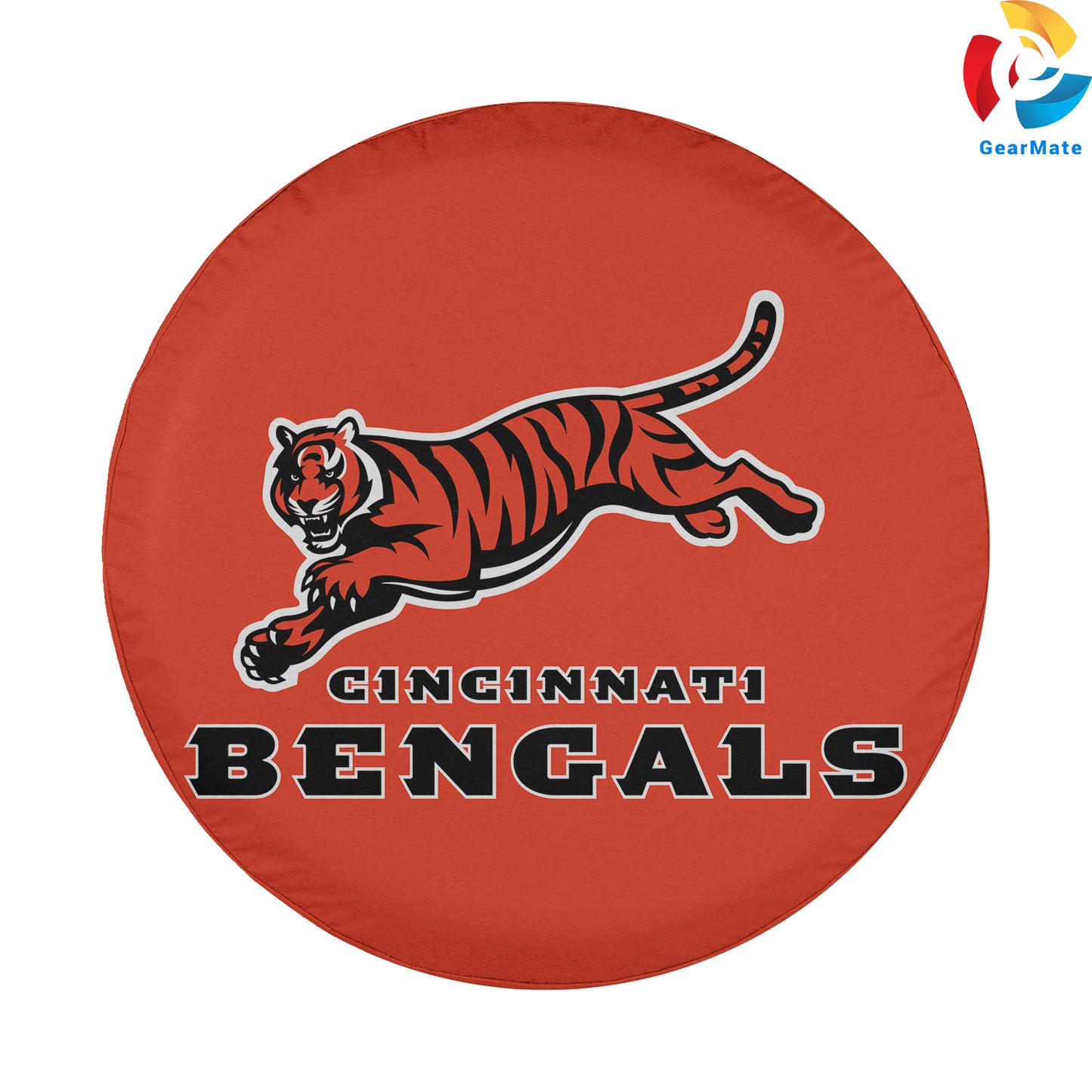 Cincinnati Bengals Nation Spare Tire Cover – Premium Waterproof UV-Resistant Protector