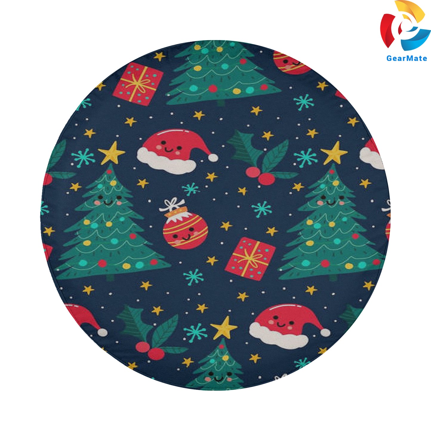 Merry Christmas 2024 Presents Hats Spare Tire Cover – Premium Waterproof UV Resistant Protector