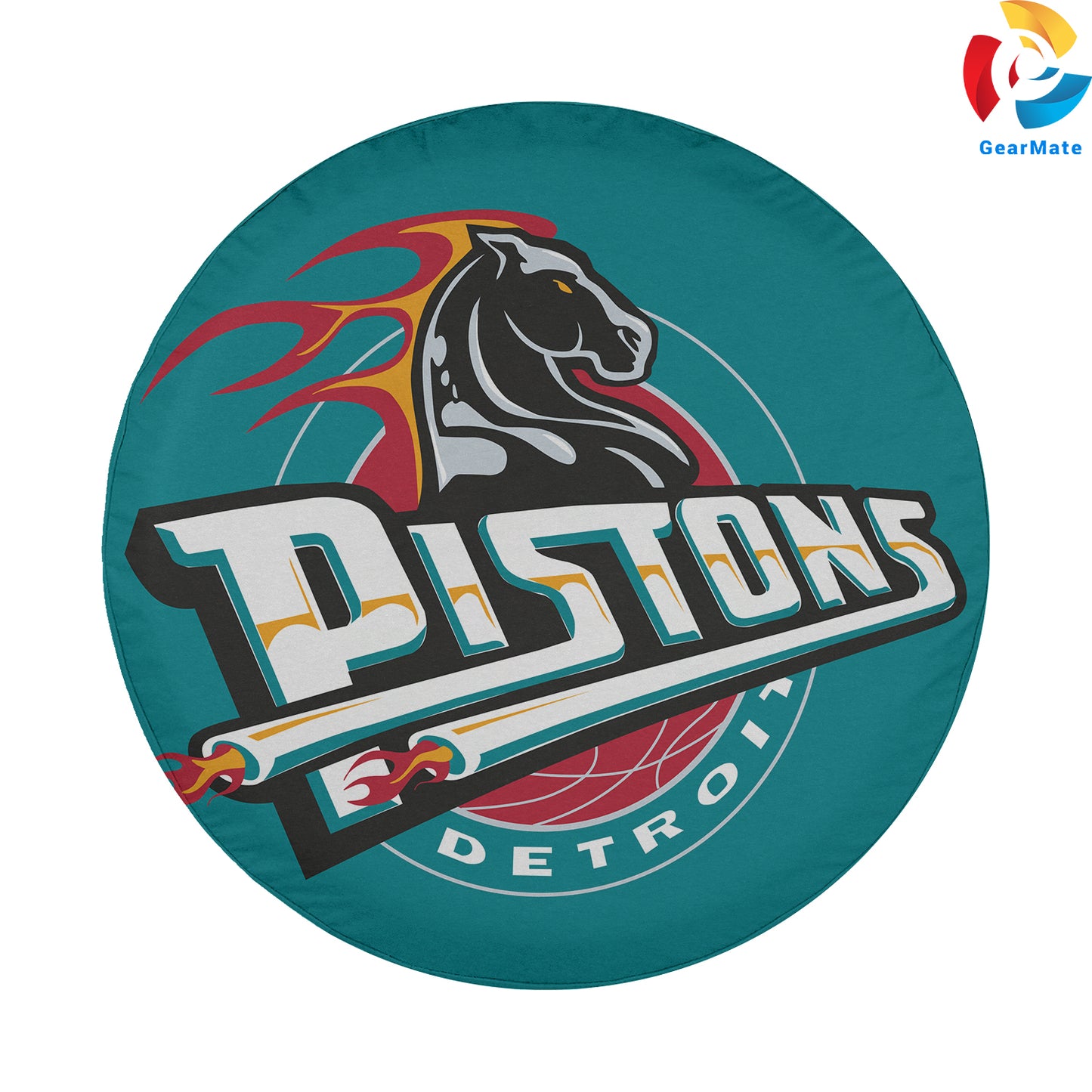 Detroit Pistons Gear Spare Tire Cover – Premium Waterproof UV-Resistant Protector