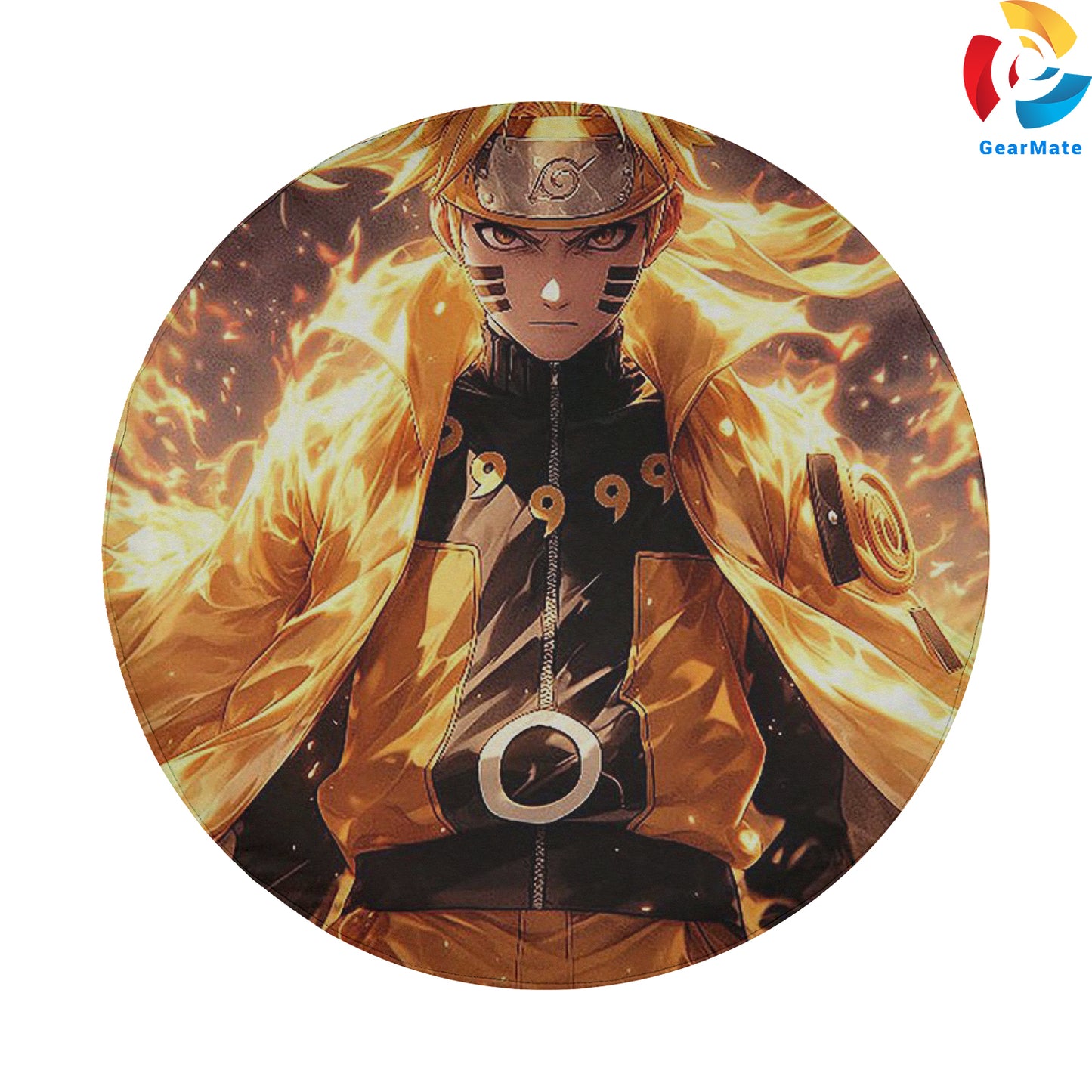 Naruto Uzumaki Naruto Spare Tire Cover – Premium Waterproof UV-Resistant Protector