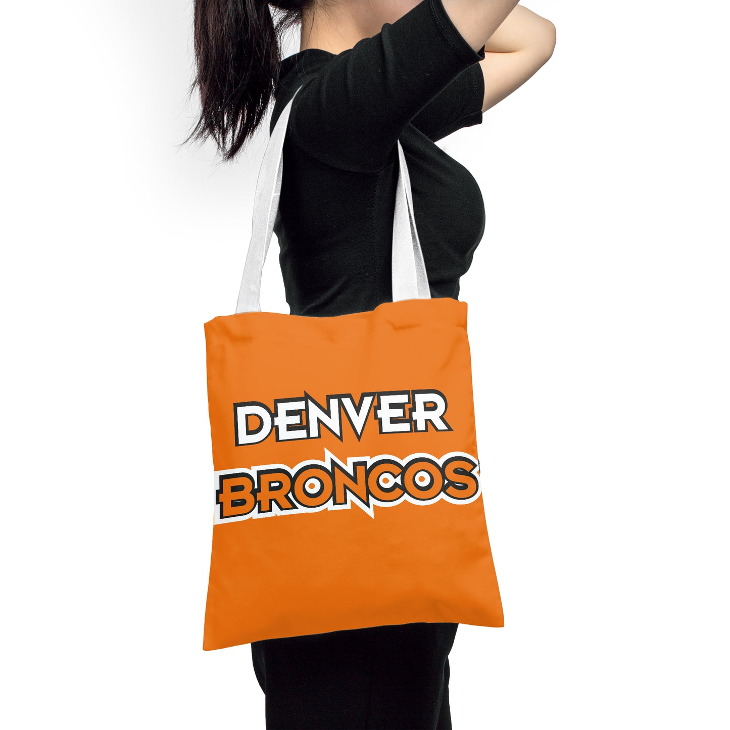 Denver Broncos NFL Fans Polyester Canvas Tote Bag – Durable and Stylish