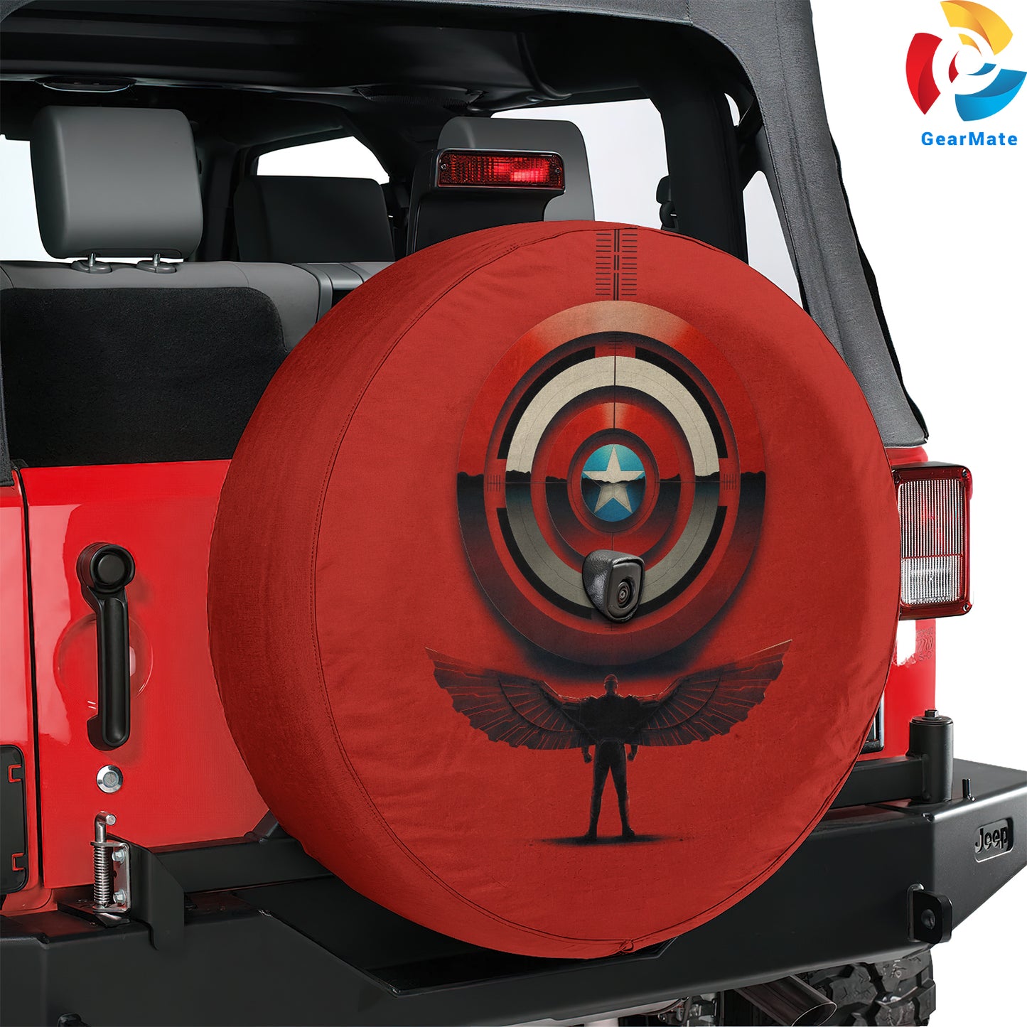 Brave New World Spare Tire Cover – Premium Waterproof UV Resistant Protector