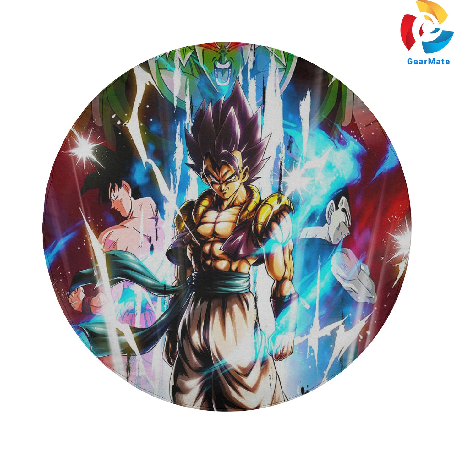 Dragon Ball Legends Super Saiyan Spare Tire Cover – Premium Waterproof UV-Resistant Protector