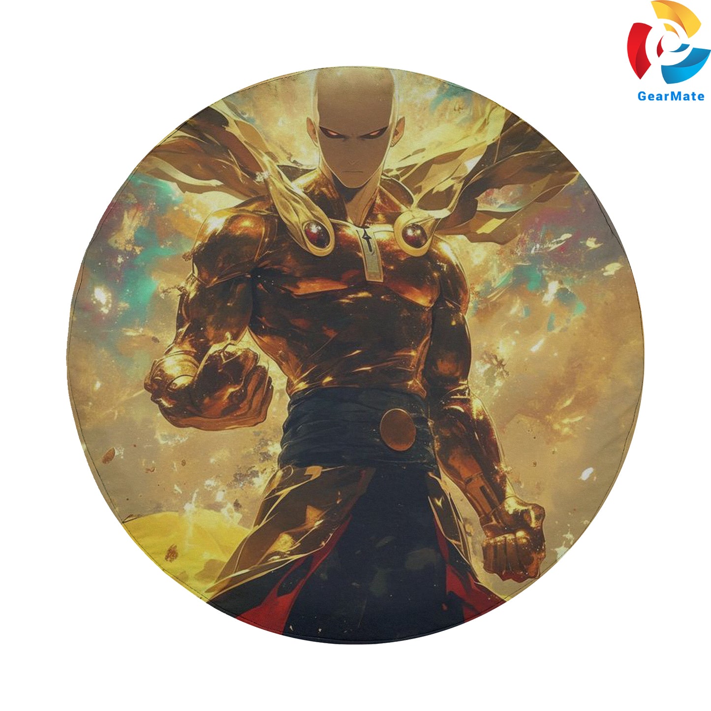 One Punch Man Manga Spare Tire Cover – Premium Waterproof UV-Resistant Protector