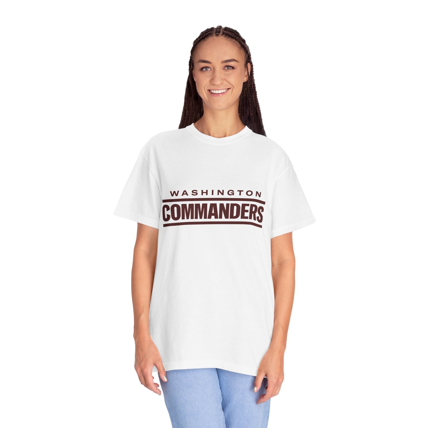 Washington Commanders Nation Garment-Dyed T-Shirt – Premium Cotton Tee for Customization