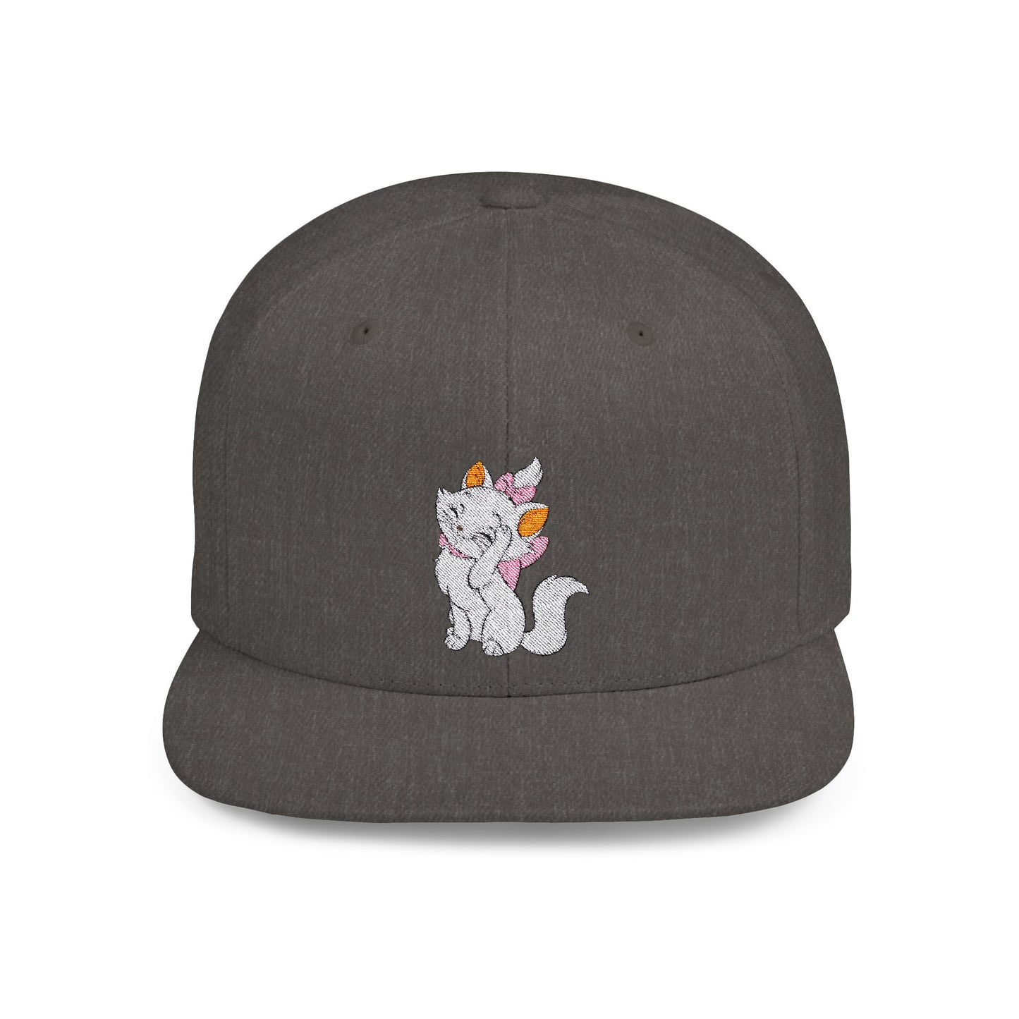 Marie The Cat Flat Bill Snapback – Lightweight, Custom Fit, Premium Quality