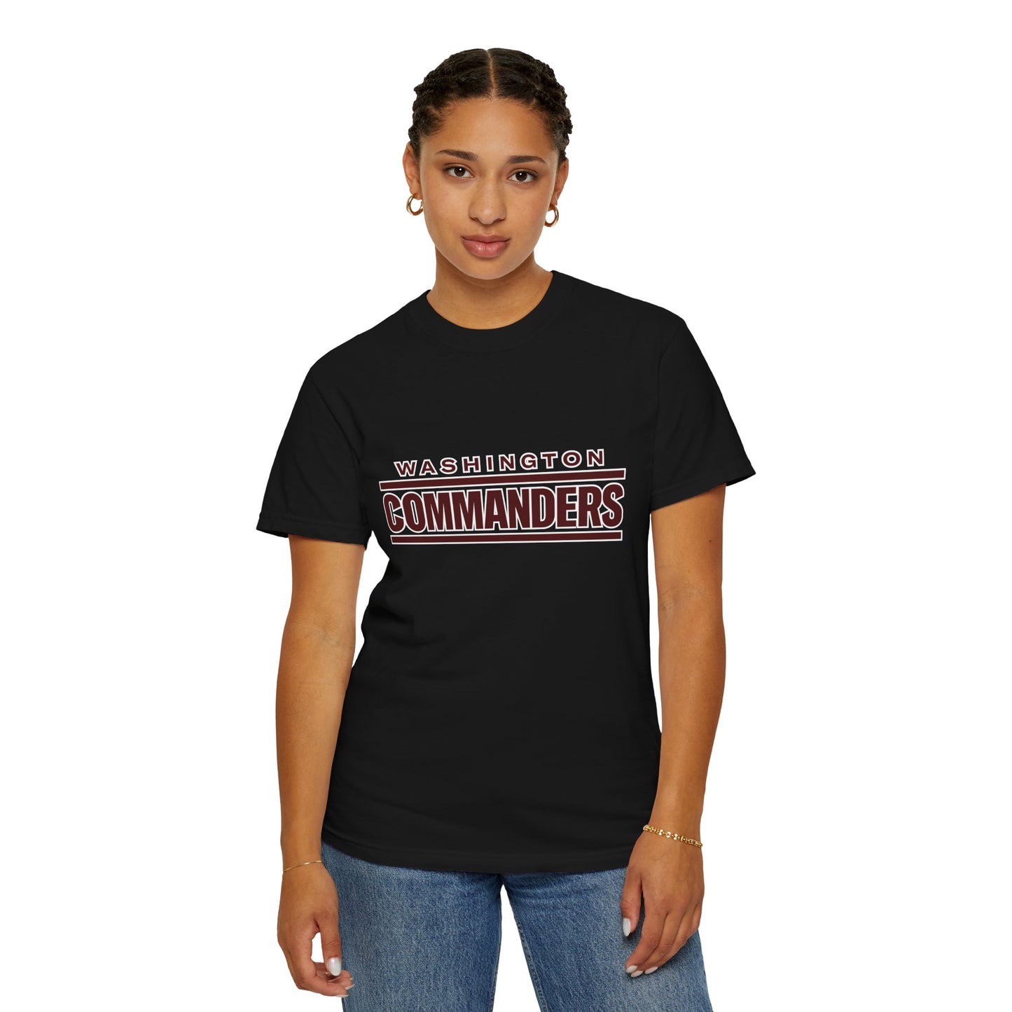 Washington Commanders Nation Garment-Dyed T-Shirt – Premium Cotton Tee for Customization