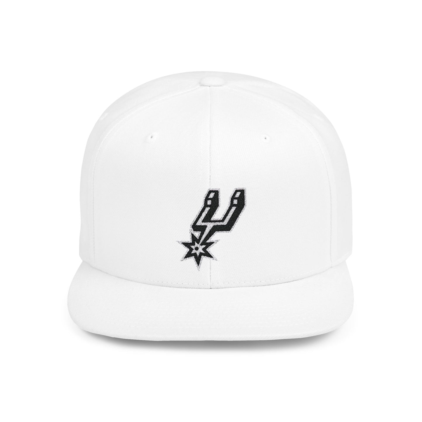 San Antonio Spurs Flat Bill Snapback – Lightweight, Custom Fit, Premium Quality