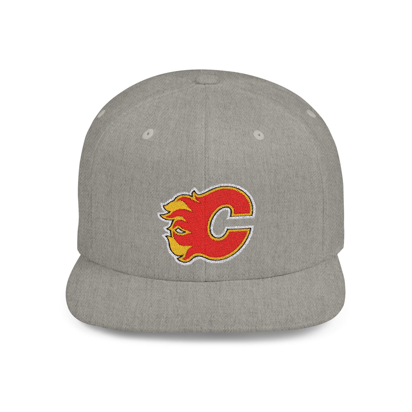 Calgary Flames Flat Bill Snapback – Lightweight, Custom Fit, Premium Quality