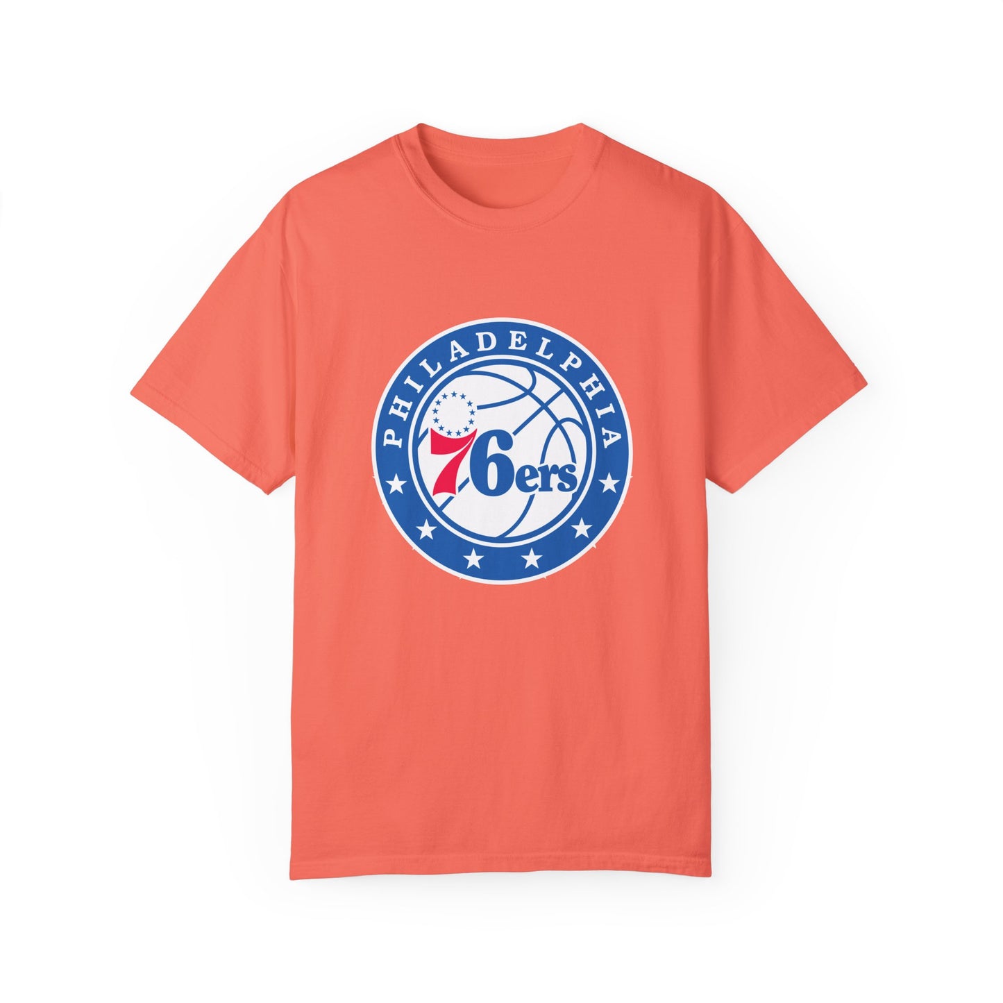 Philadelphia 76ers Basketball Life Garment-Dyed T-Shirt – Premium Cotton Tee for Customization