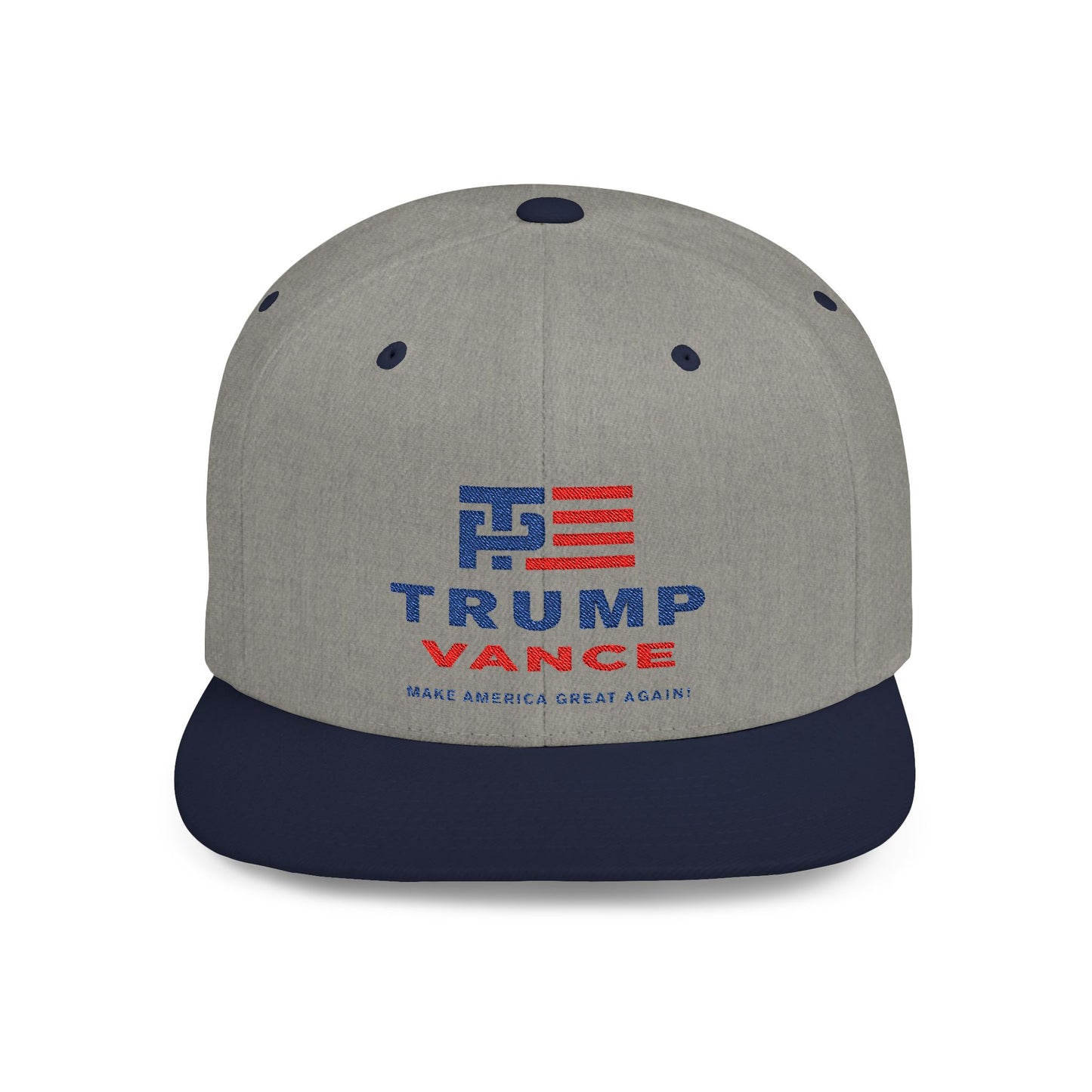 Trump Vance Make America Great Again Flat Bill Snapback – Lightweight, Custom Fit, Premium Quality