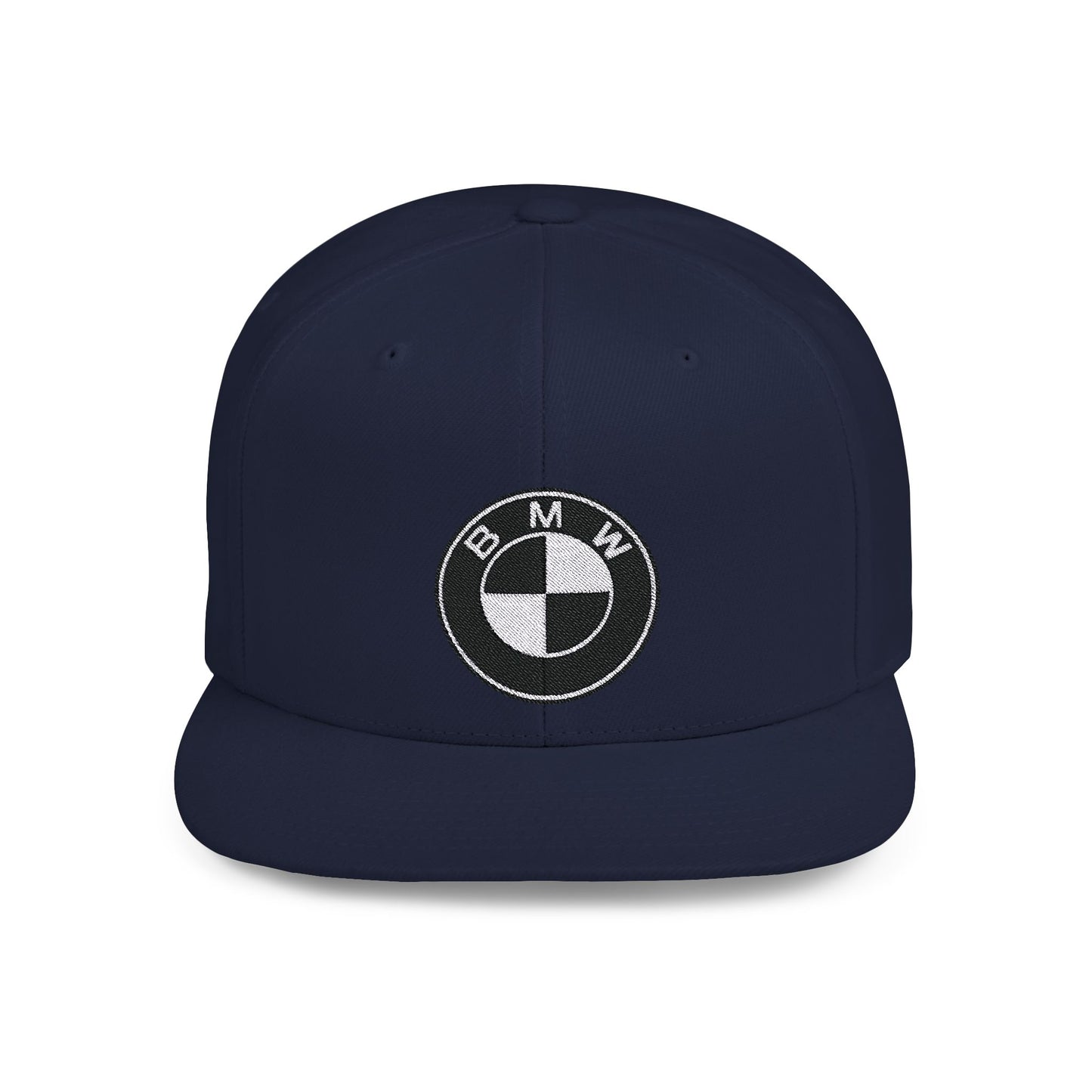 BMW Auto Flat Bill Snapback – Lightweight, Custom Fit, Premium Quality