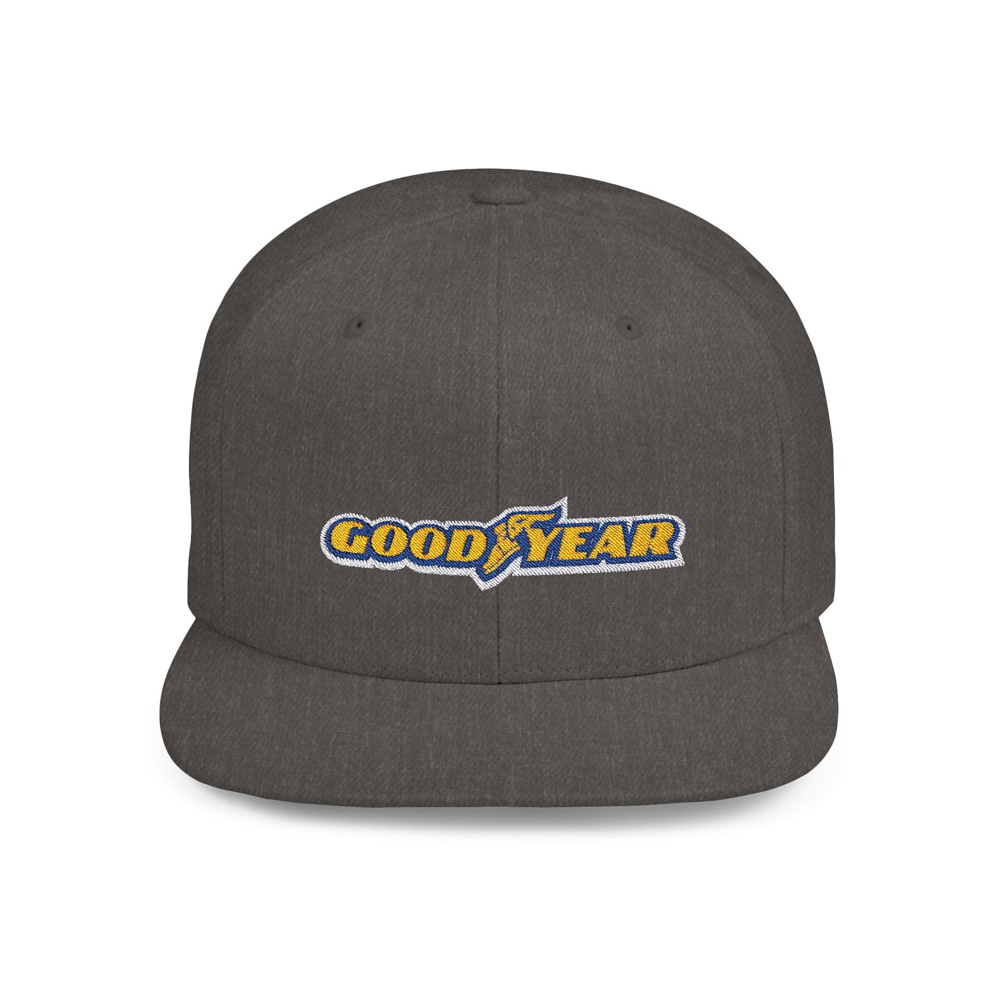 Good Year Flat Bill Snapback – Lightweight, Custom Fit, Premium Quality