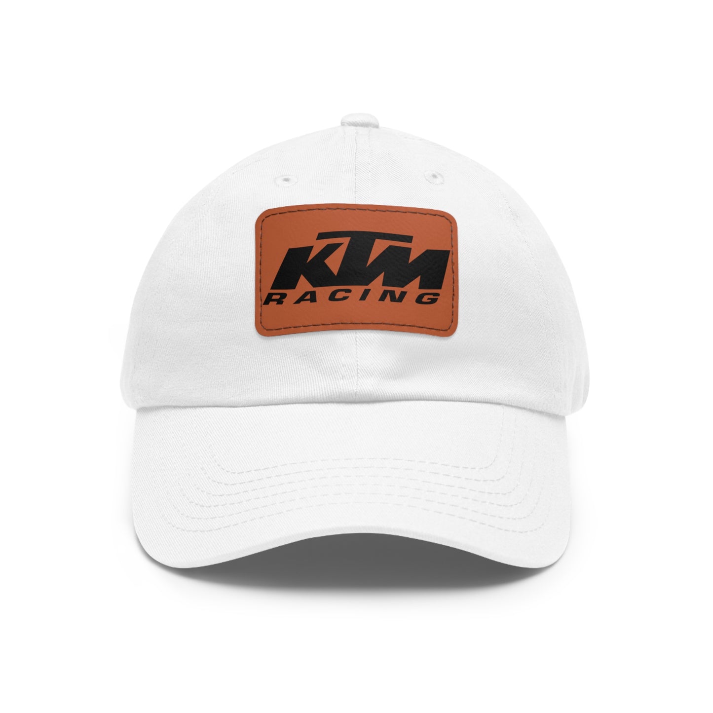 Dad Leather Patch Hat KTM Racing – Timeless Style, Perfect Fit