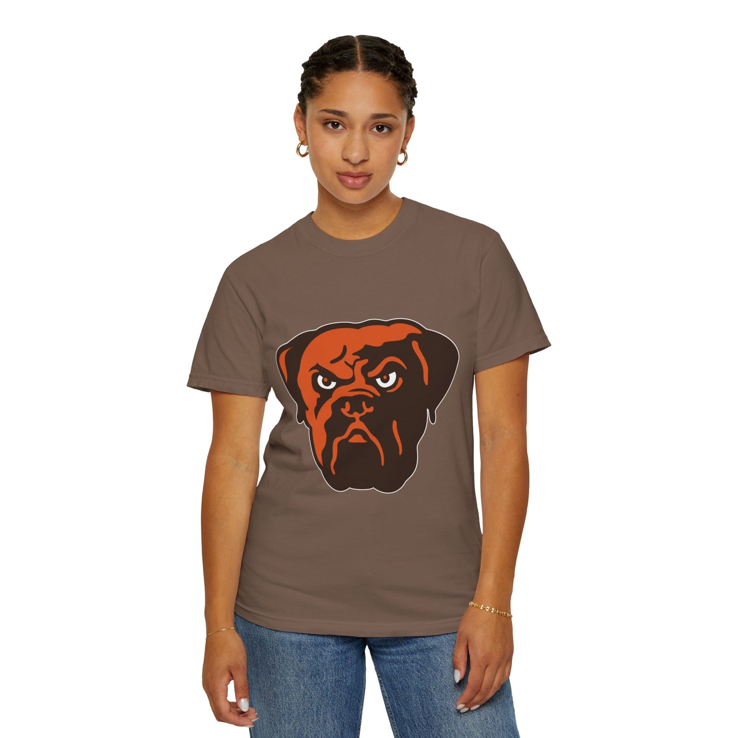 Cleveland Browns Collectibles Garment-Dyed T-Shirt – Premium Cotton Tee for Customization